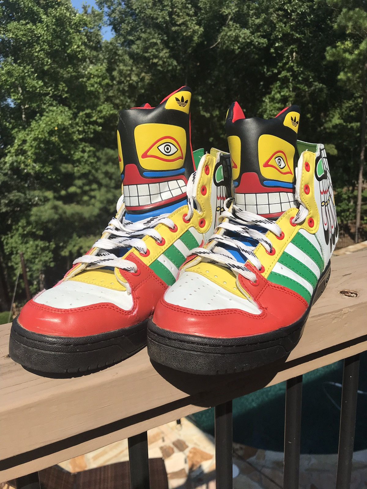 Jeremy Scott Jeremy Scott x Adidas Eagle Wings Totem Grailed