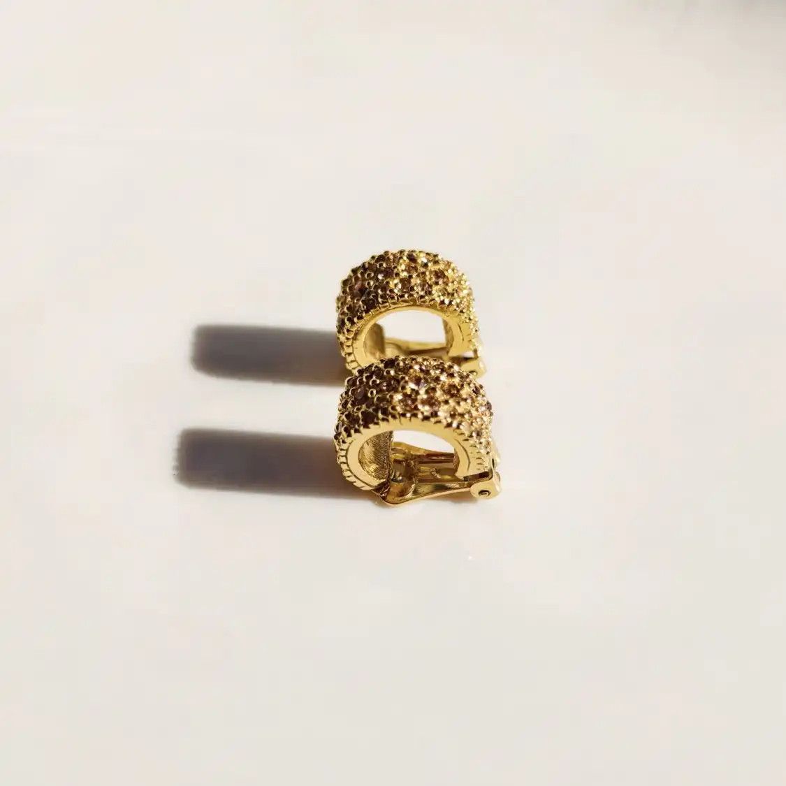 Dior DIOR gold alloy clip-on earring Size ONE SIZE - 2 Thumbnail
