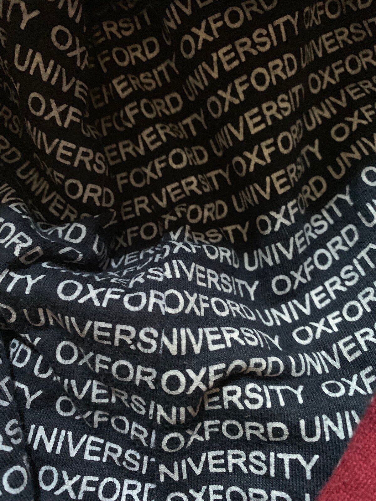 Vintage Oxford University Hoodie Sweatshirt Zip-Up Size US L / EU 52-54 / 3 - 5 Thumbnail