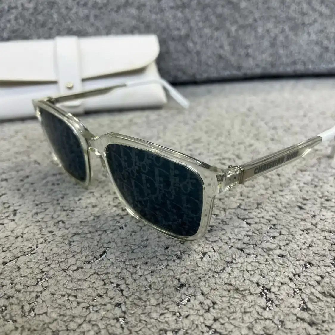 Dior DIOR transparent synthetic sunglasses Size ONE SIZE - 2 Thumbnail