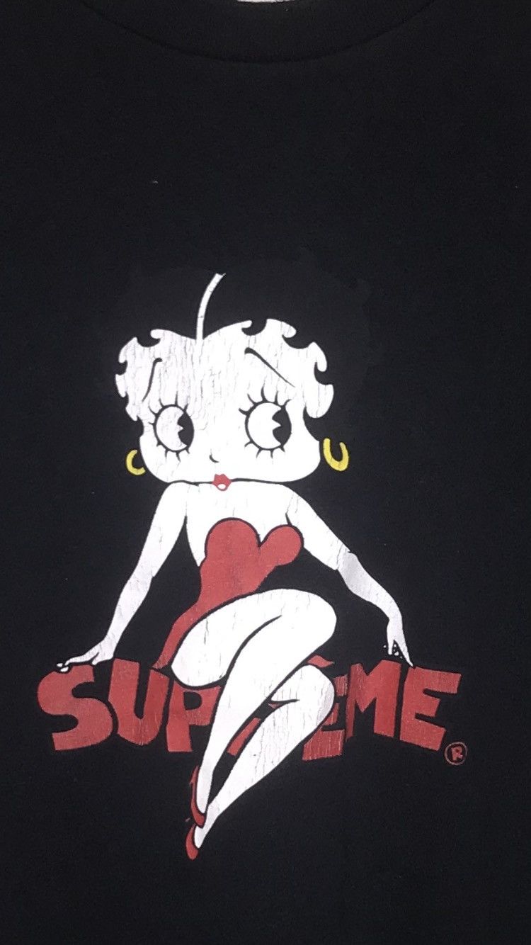 Supreme Betty Boop Tee Short Sleeve T Shirts