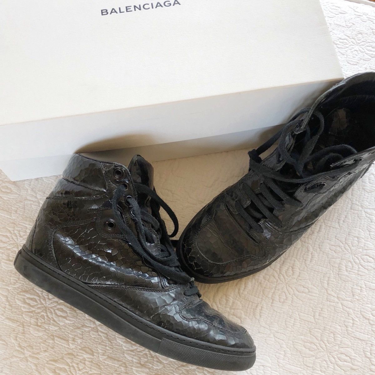 Balenciaga black high tops best sale