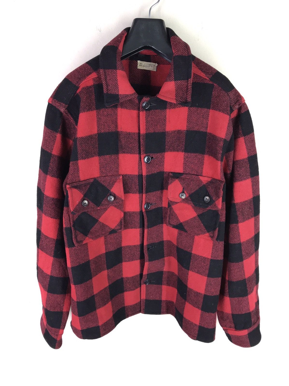 Vintage cheapest Minnesota Woolen Plaid Flannel Jacket