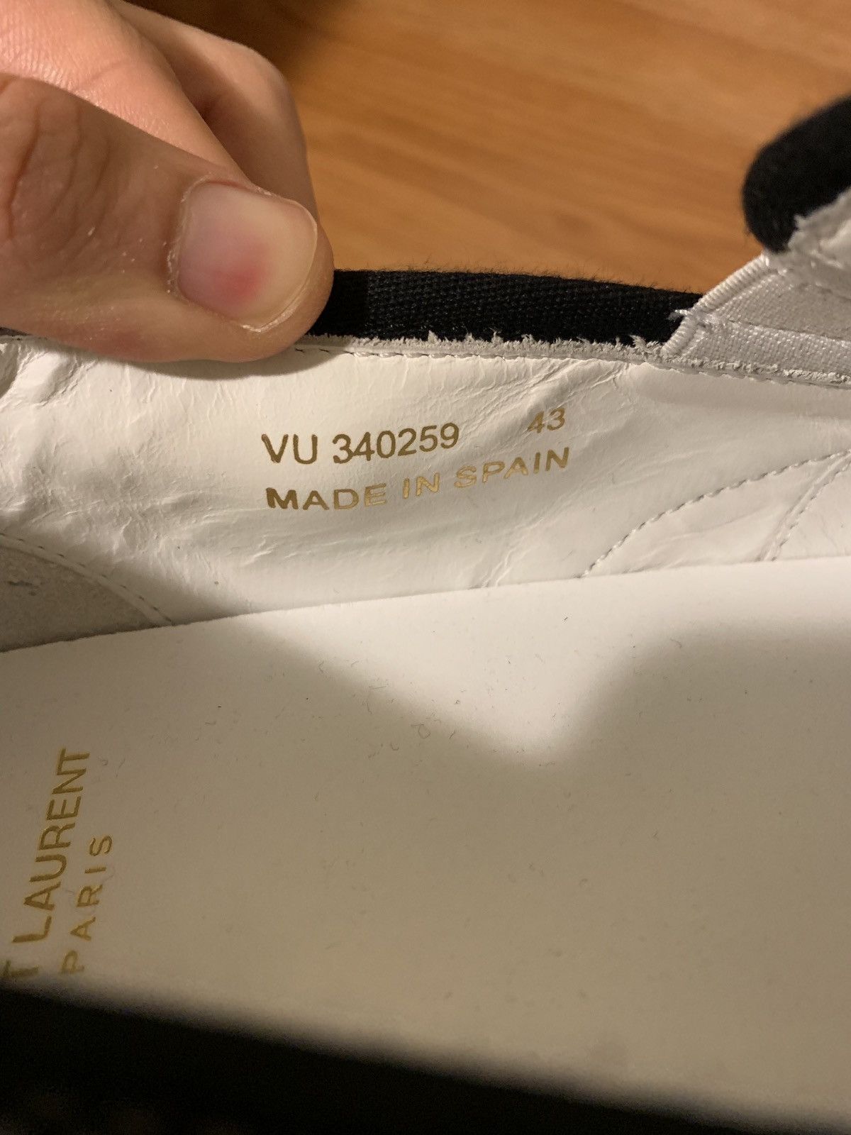Saint Laurent Paris saint laurent slip on Size US 10 / EU 43 - 4 Thumbnail