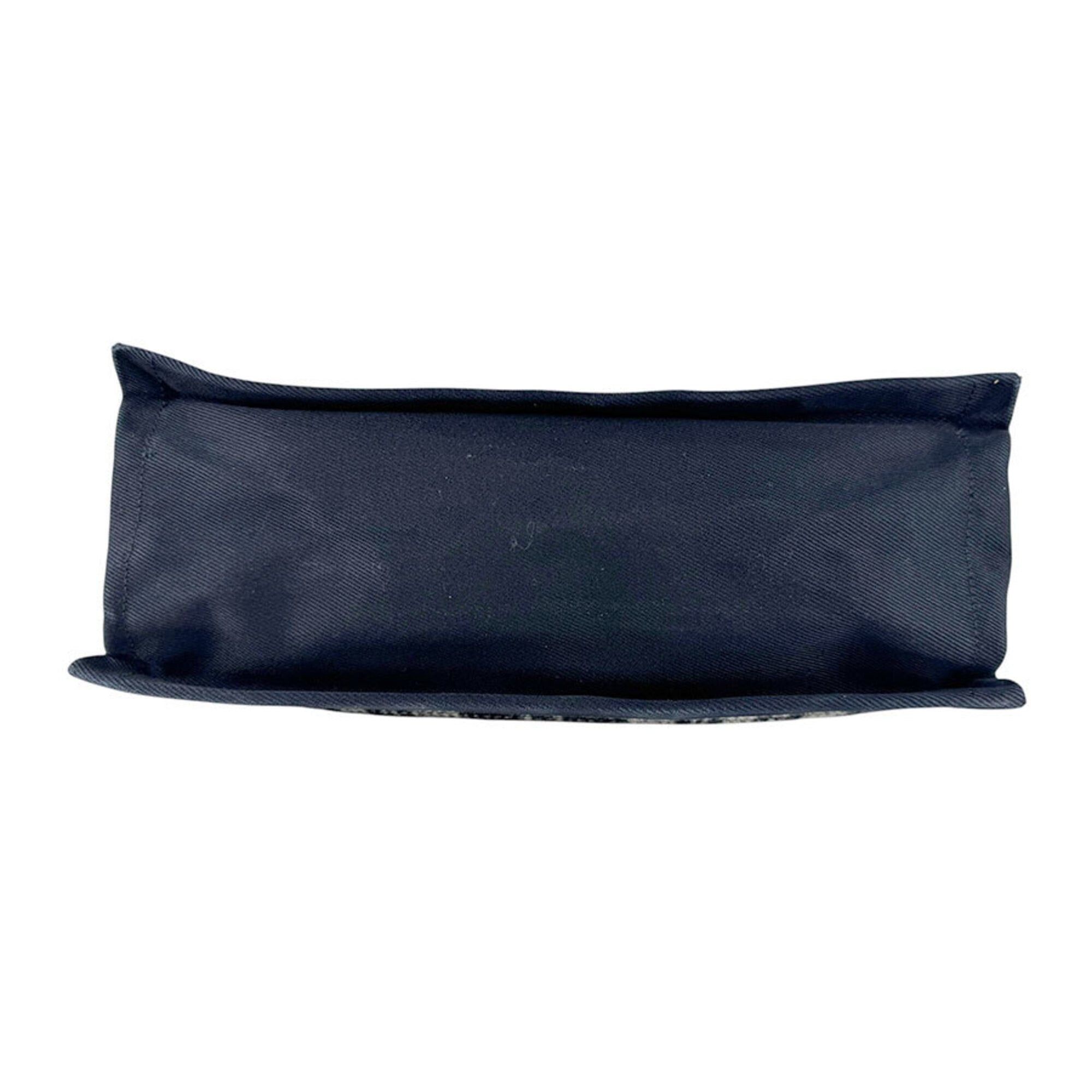 Saint Laurent Paris Saint Laurent Tote Bag Handbag Rive Gauche Noé N S Leather Cotton Black White Men's Women's 631682 z10659 Size ONE SIZE - 4 Thumbnail