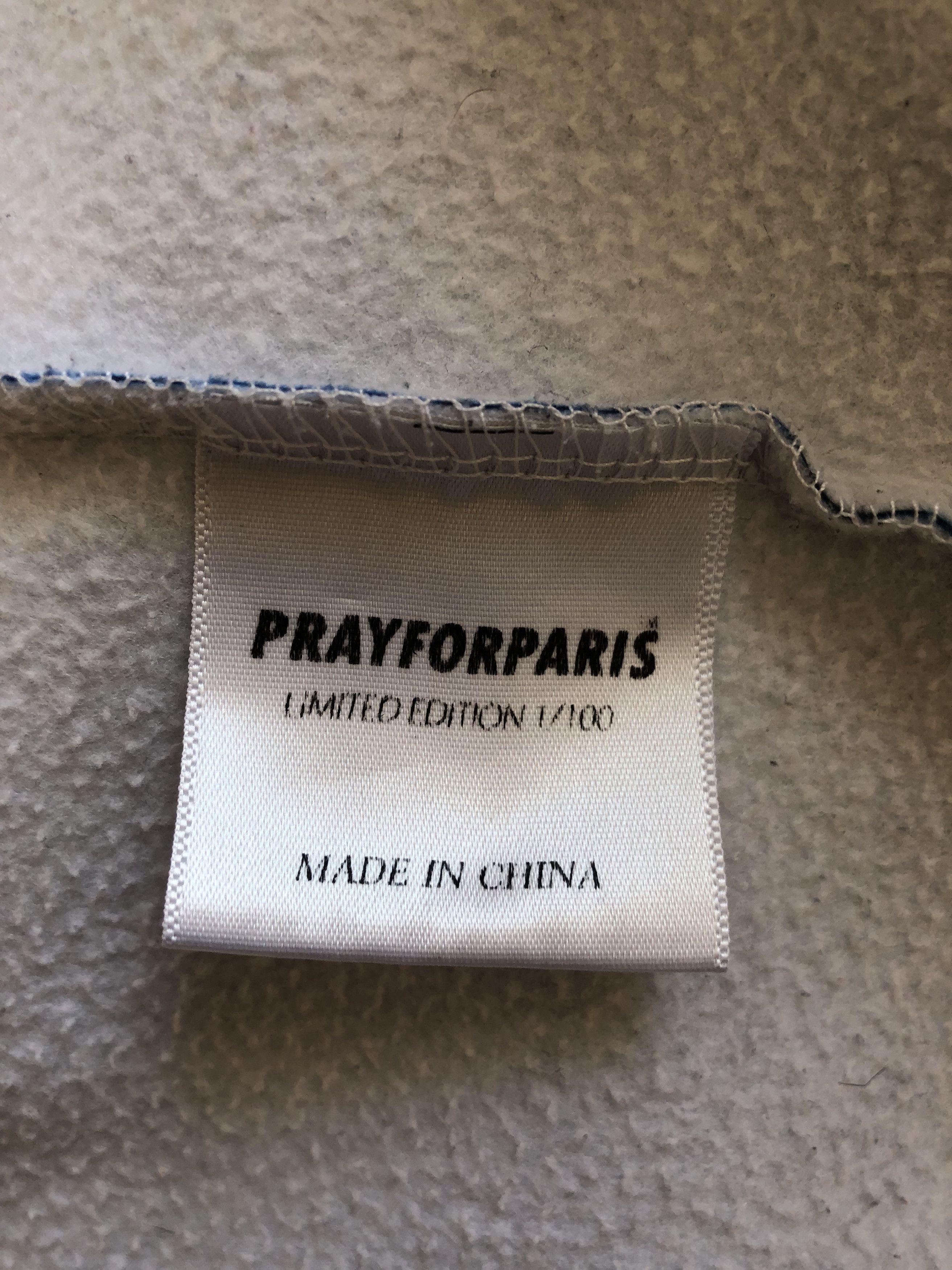 Pray For Paris Pray For Paris Glacier Sweater Extremely Rare (Nr. 1/100) Size US M / EU 48-50 / 2 - 7 Thumbnail