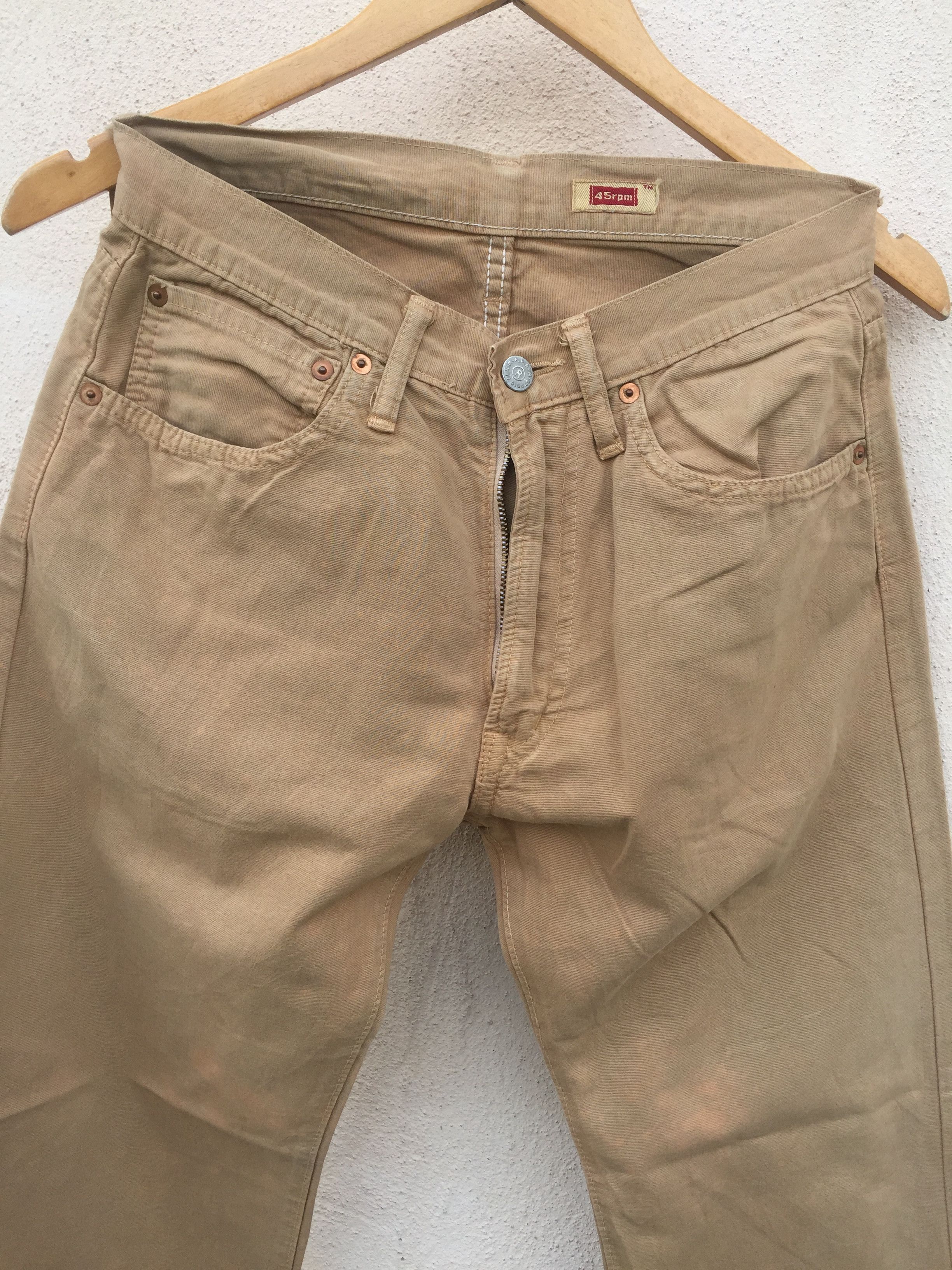 45rpm × Japanese Brand Vintage 45RPM Denim Pant Size US 28 / EU 44 - 2 Thumbnail