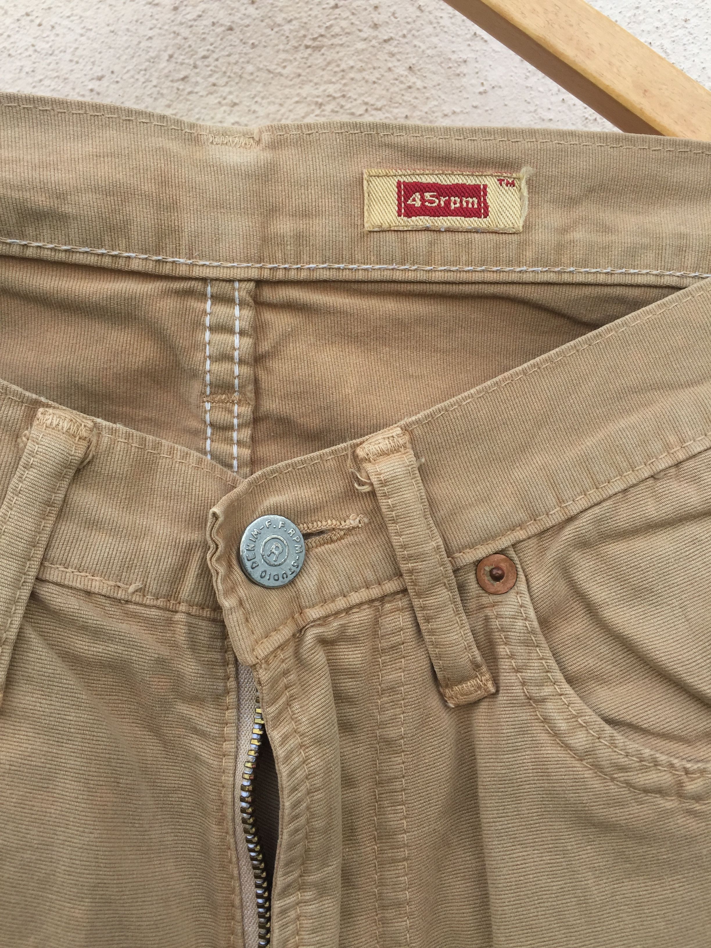 45rpm × Japanese Brand Vintage 45RPM Denim Pant Size US 28 / EU 44 - 3 Thumbnail