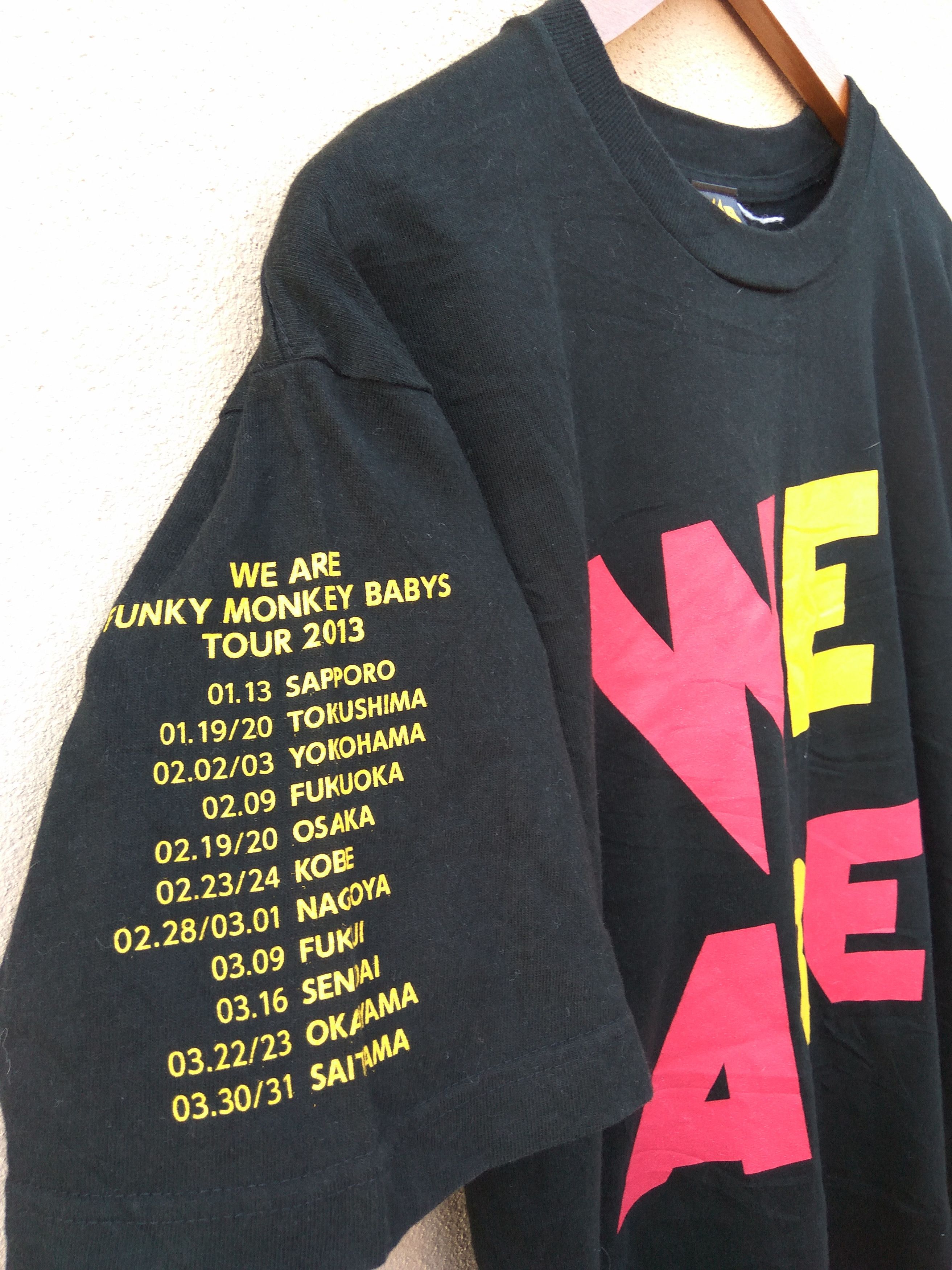 Band Tees Japanese Band tees Funky Monkey Babys Size US M / EU 48-50 / 2 - 3 Thumbnail