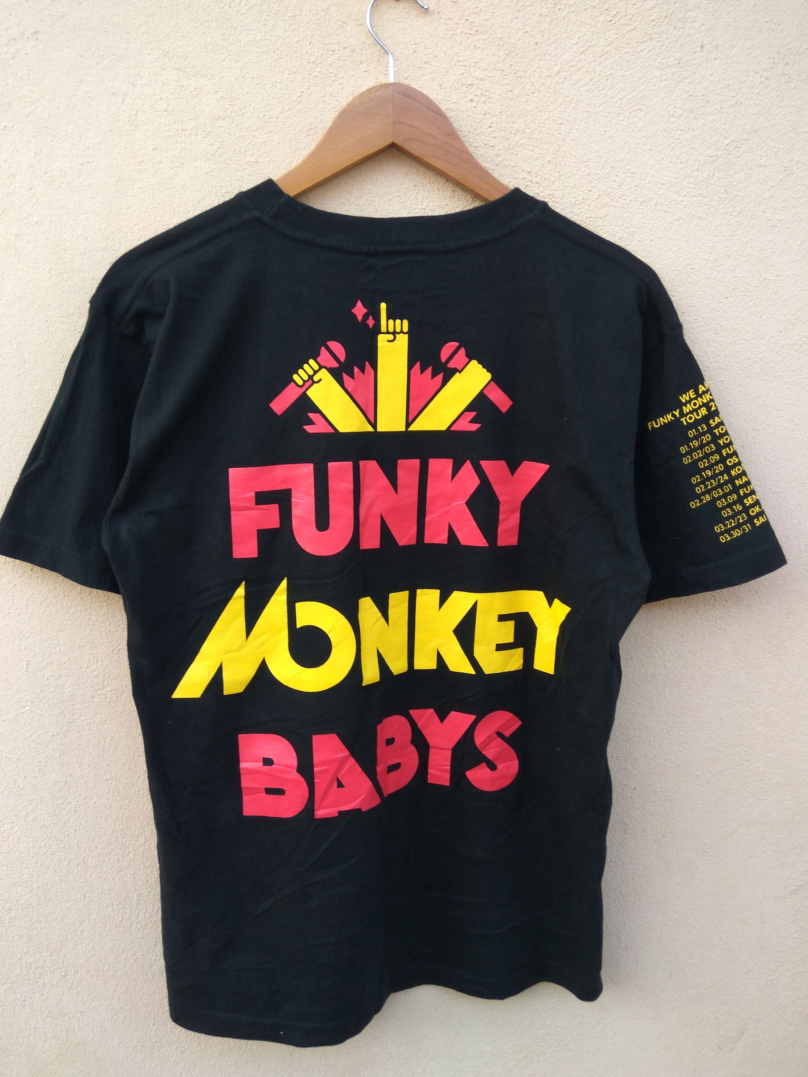 Band Tees Japanese Band tees Funky Monkey Babys Size US M / EU 48-50 / 2 - 2 Thumbnail