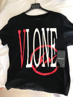 VLONE x Fragment Design Unisex Logo V Grey/Red VLHD17FW003 - KICKS CREW