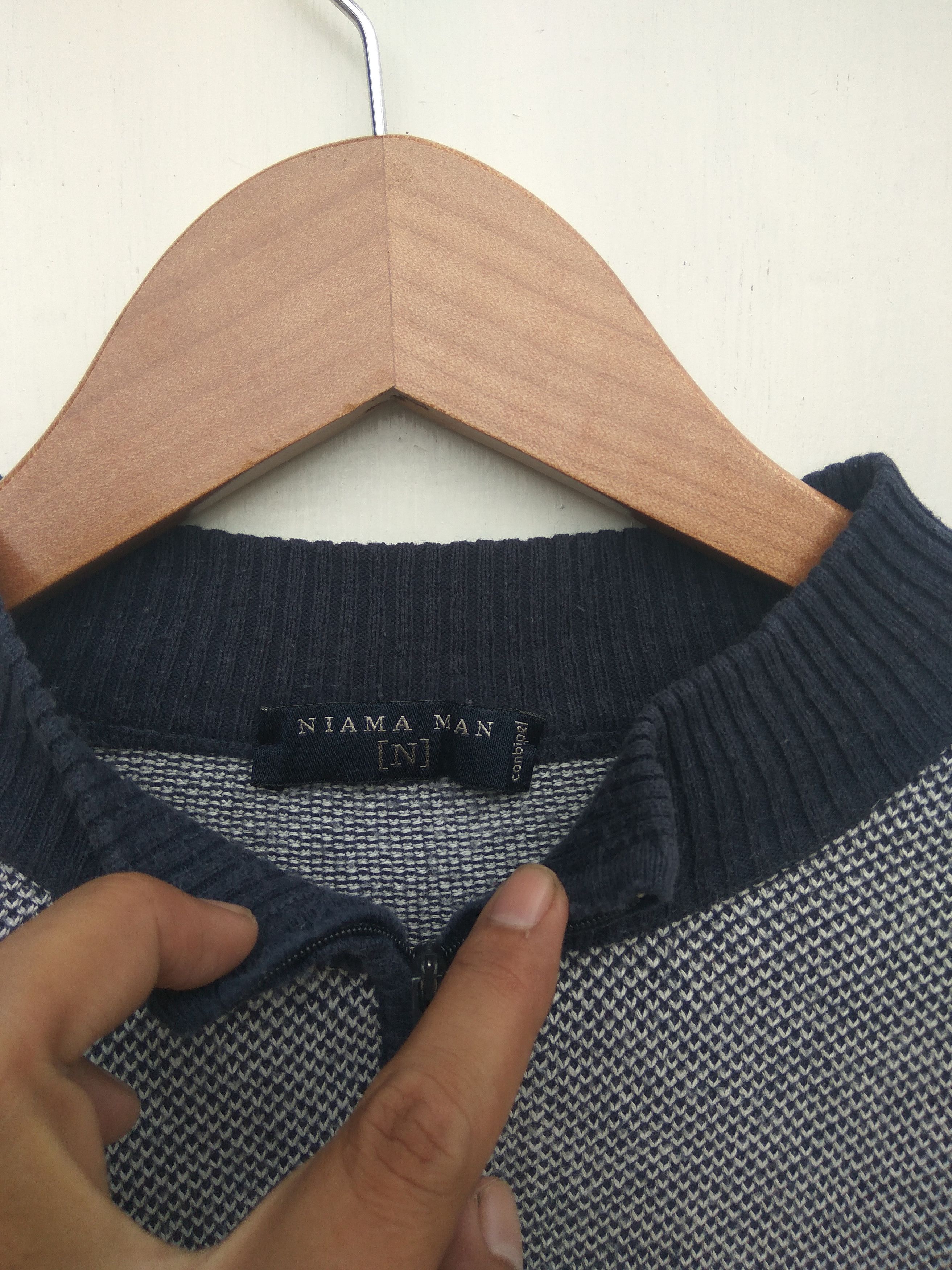 Designer Niama Man sweatshirt made in Italy Size US XL / EU 56 / 4 - 3 Thumbnail