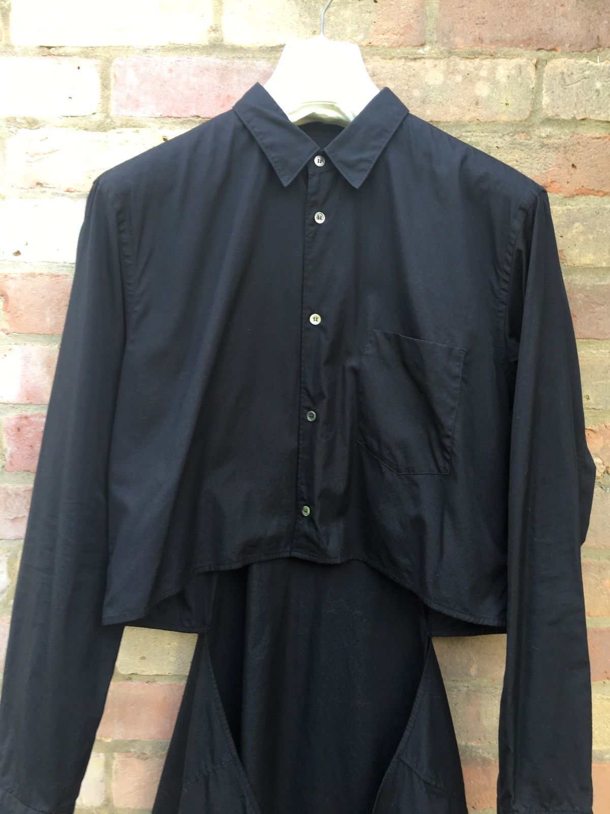 Comme des Garcons Homme Plus Comme Des Garçons HP split front shirt - SS16 Size US L / EU 52-54 / 3 - 6 Thumbnail