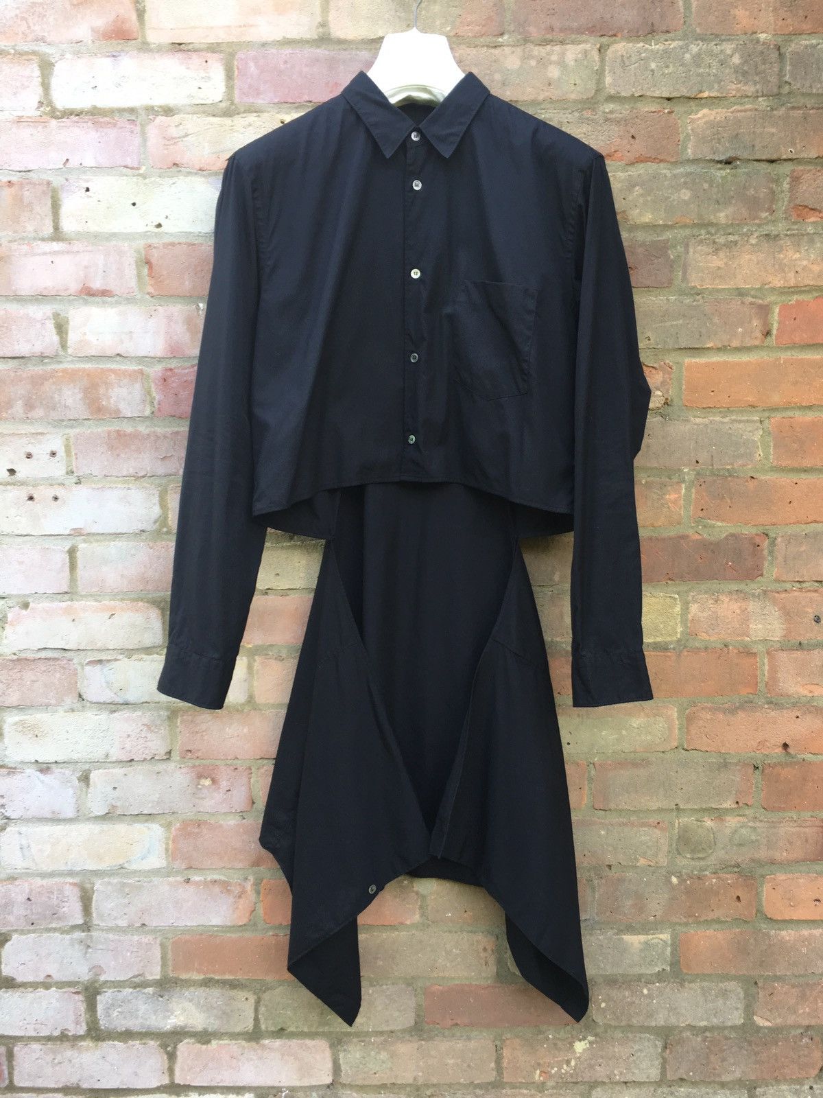 Comme des Garcons Homme Plus Comme Des Garçons HP split front shirt - SS16 Size US L / EU 52-54 / 3 - 2 Thumbnail
