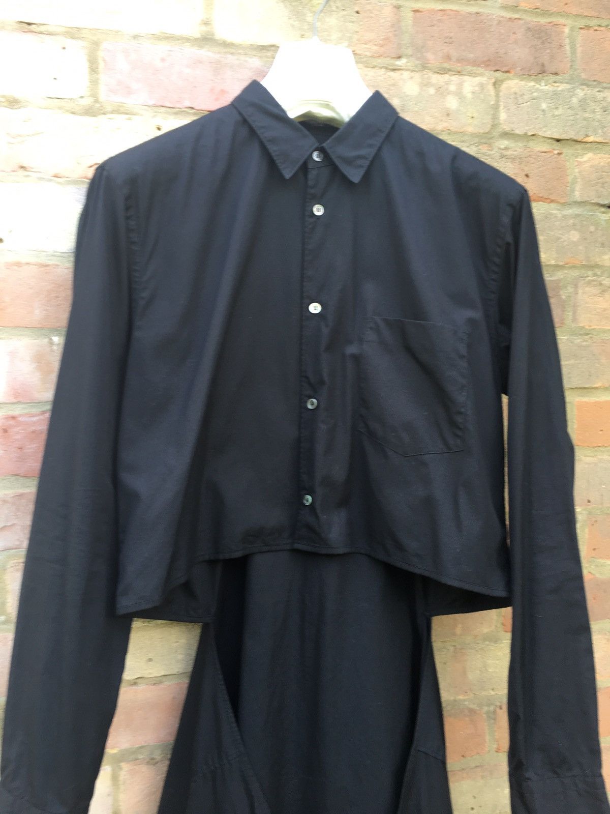 Comme des Garcons Homme Plus Comme Des Garçons HP split front shirt - SS16 Size US L / EU 52-54 / 3 - 8 Thumbnail