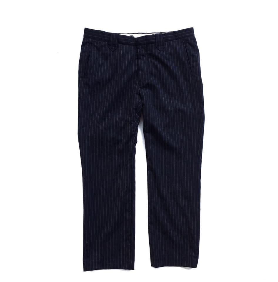 RRL STRIPED WOOL TROUSERS