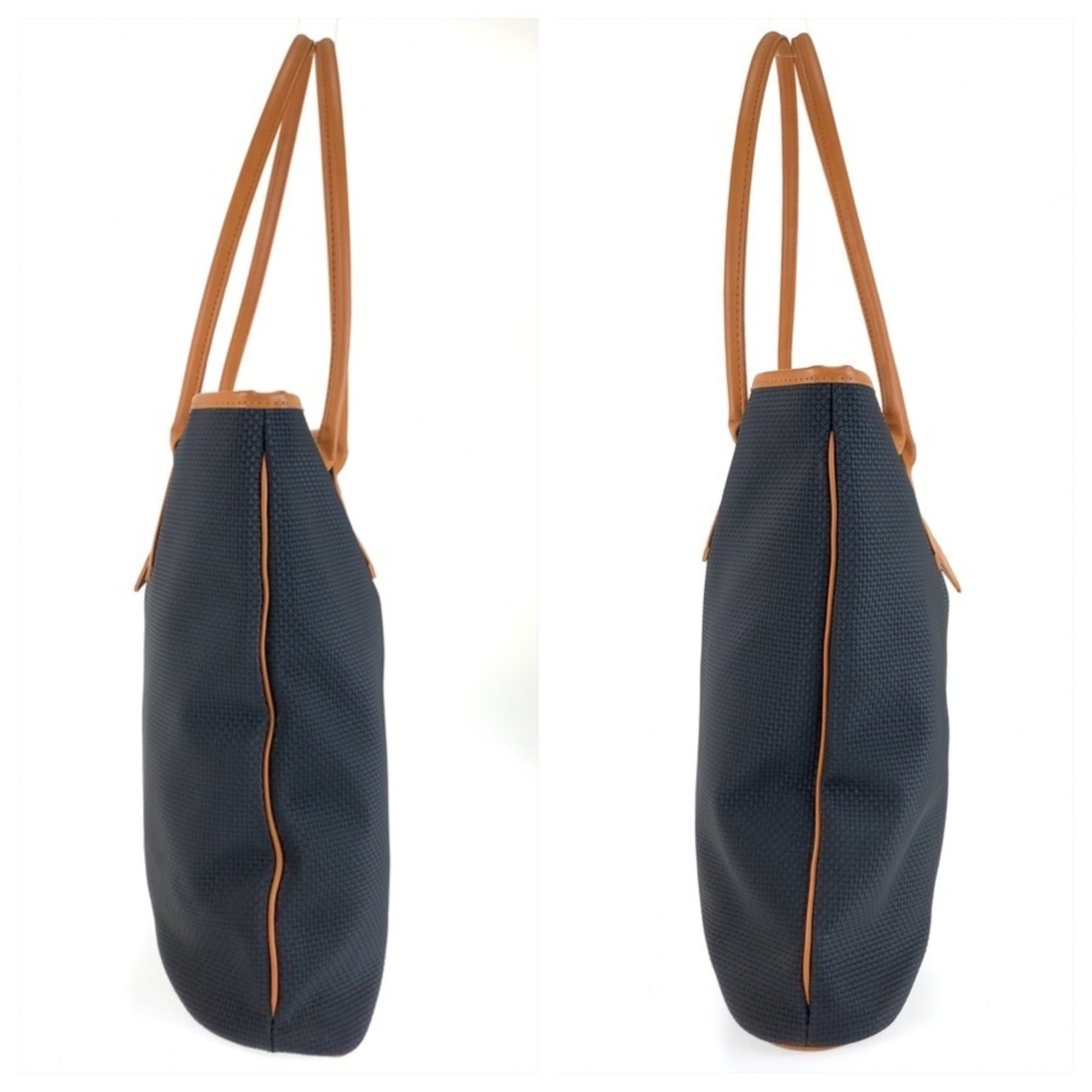 Yves Saint Laurent YVES SAINT LAURENT YSL Black and Brown Tote Bag Shoulder for Women Size ONE SIZE - 7 Thumbnail