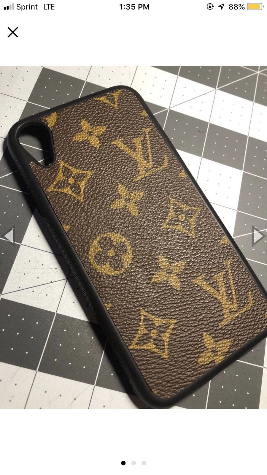 Louis Vuitton custom LV iphone Xr case Grailed