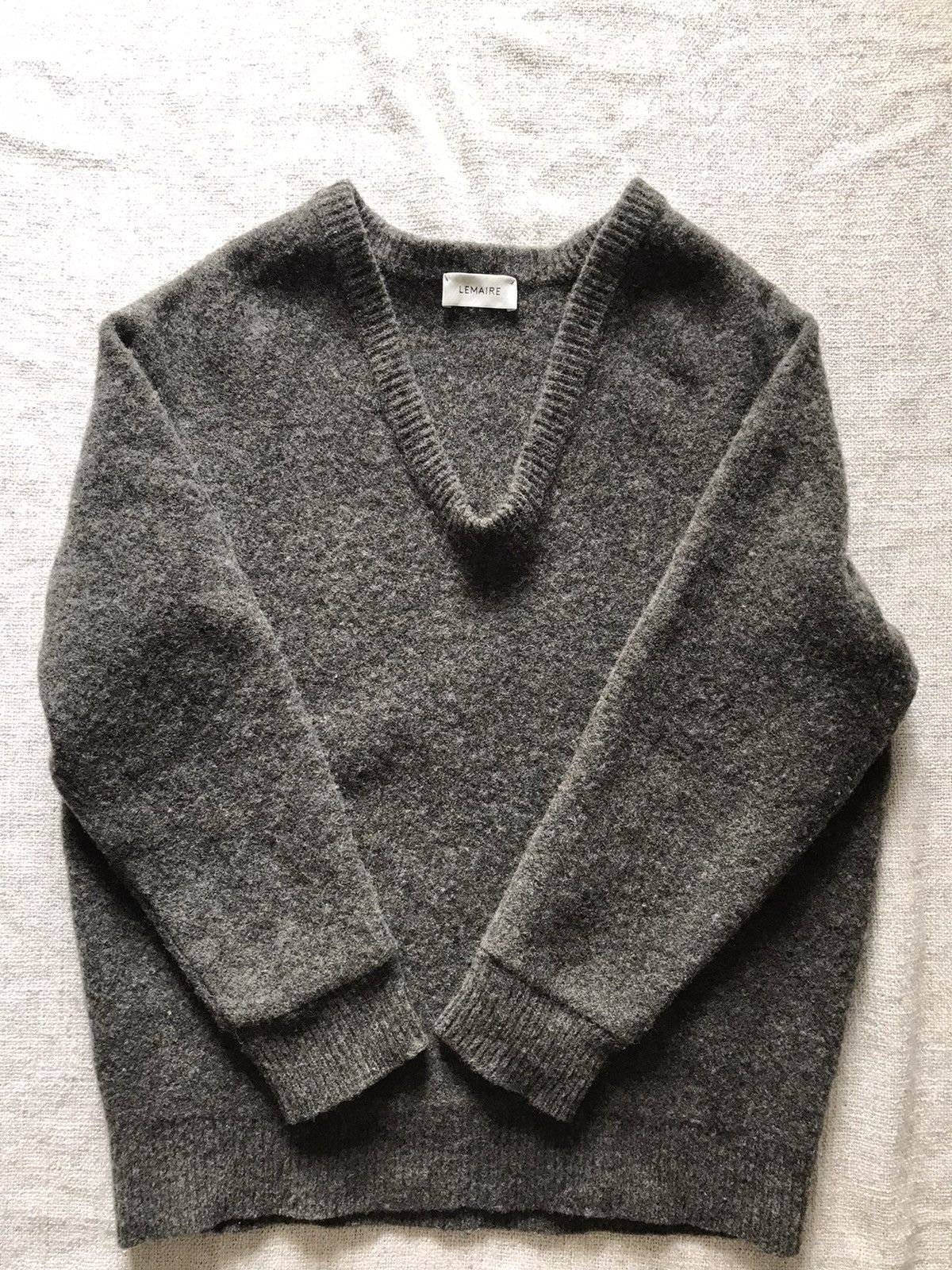 Christophe Lemaire × Lemaire Lemaire Virgin Wool v-neck Sweater 