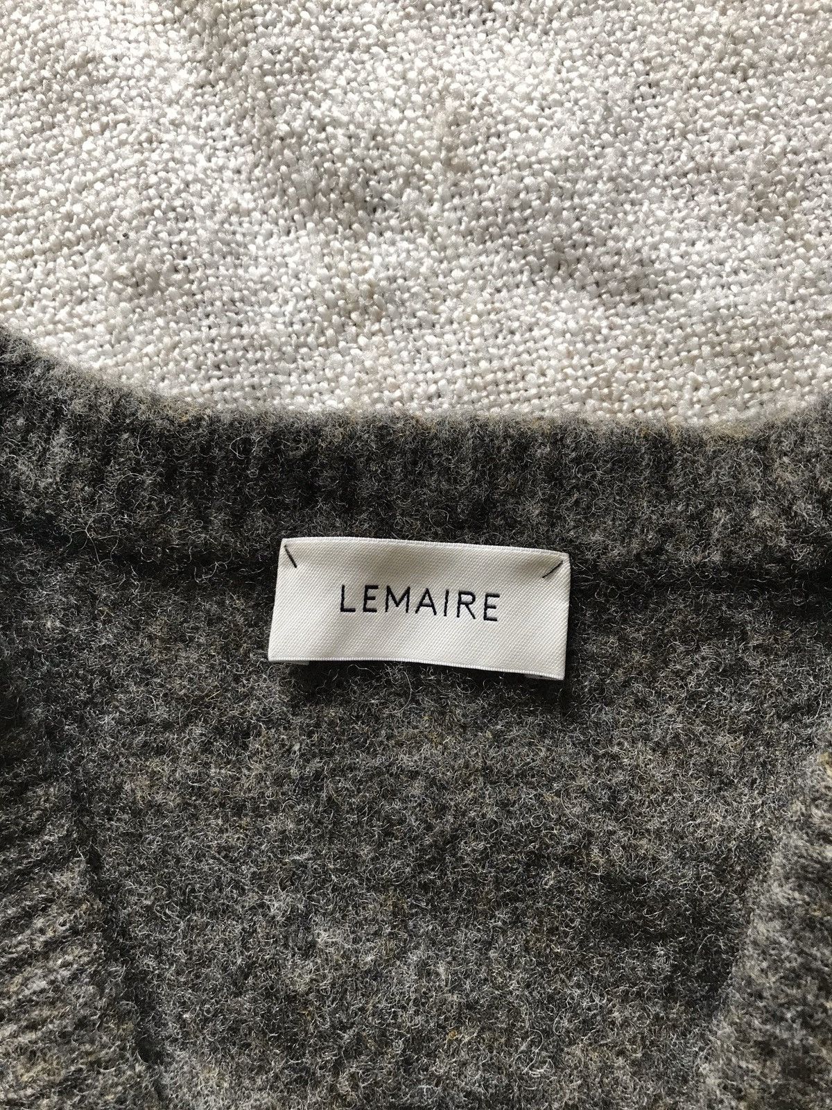 Christophe Lemaire × Lemaire Lemaire Virgin Wool v-neck Sweater 