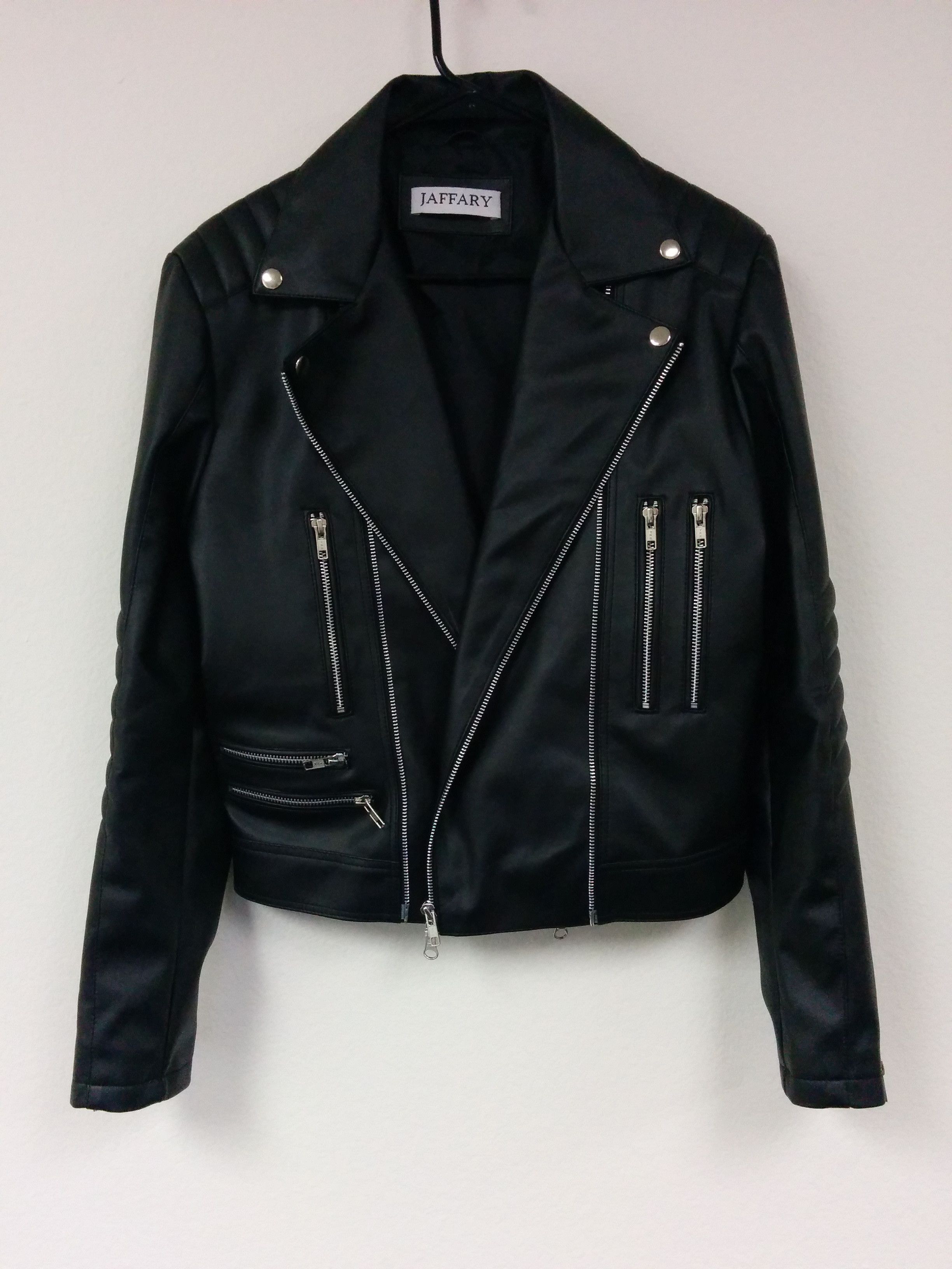Jaffary Garments Leather Biker Jacket | Grailed