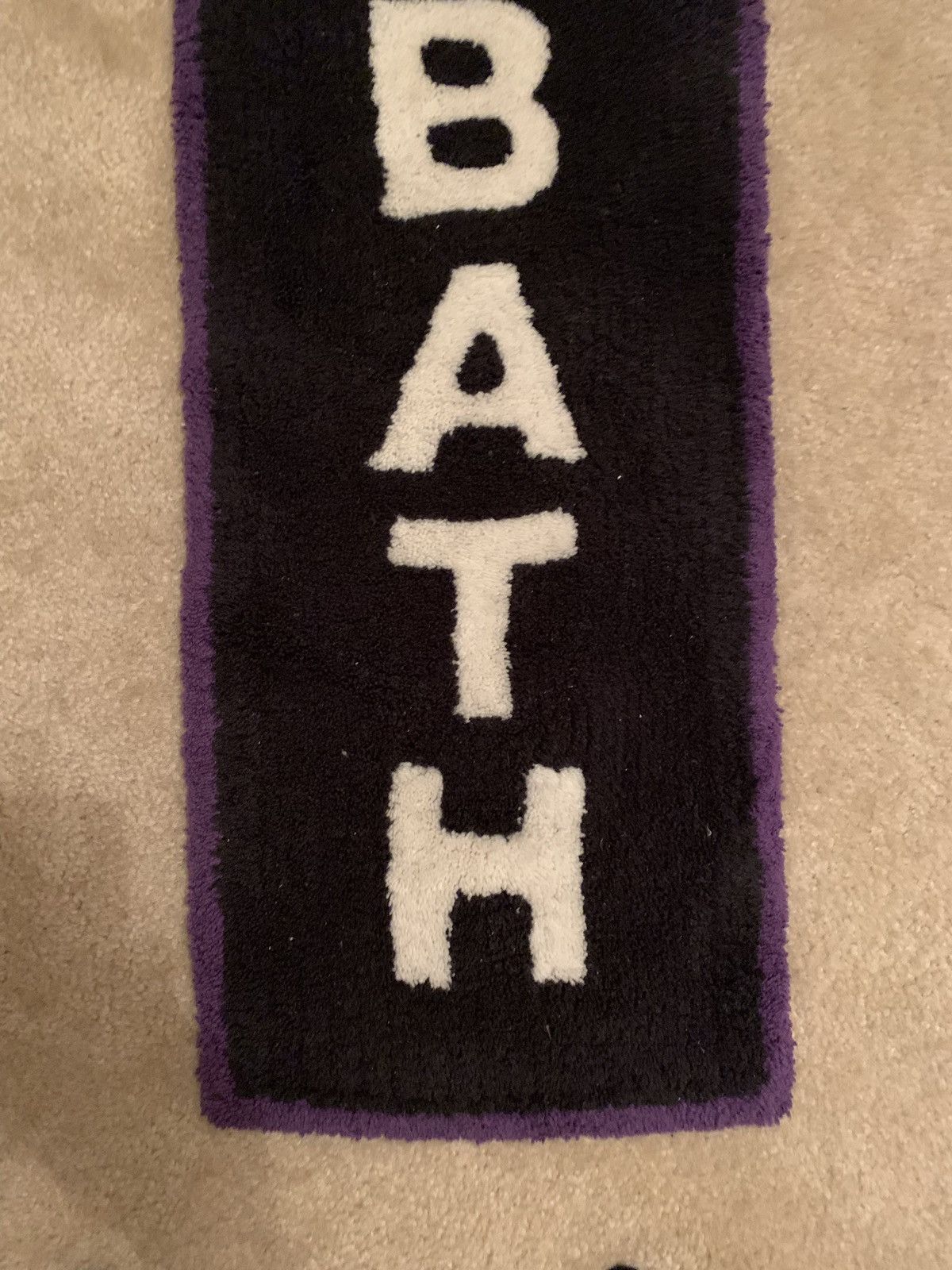 supreme×BlackSabbath RUG 16ss Supreme シュプリーム 16SS Black Sabbath Rug G1950 ブラック系