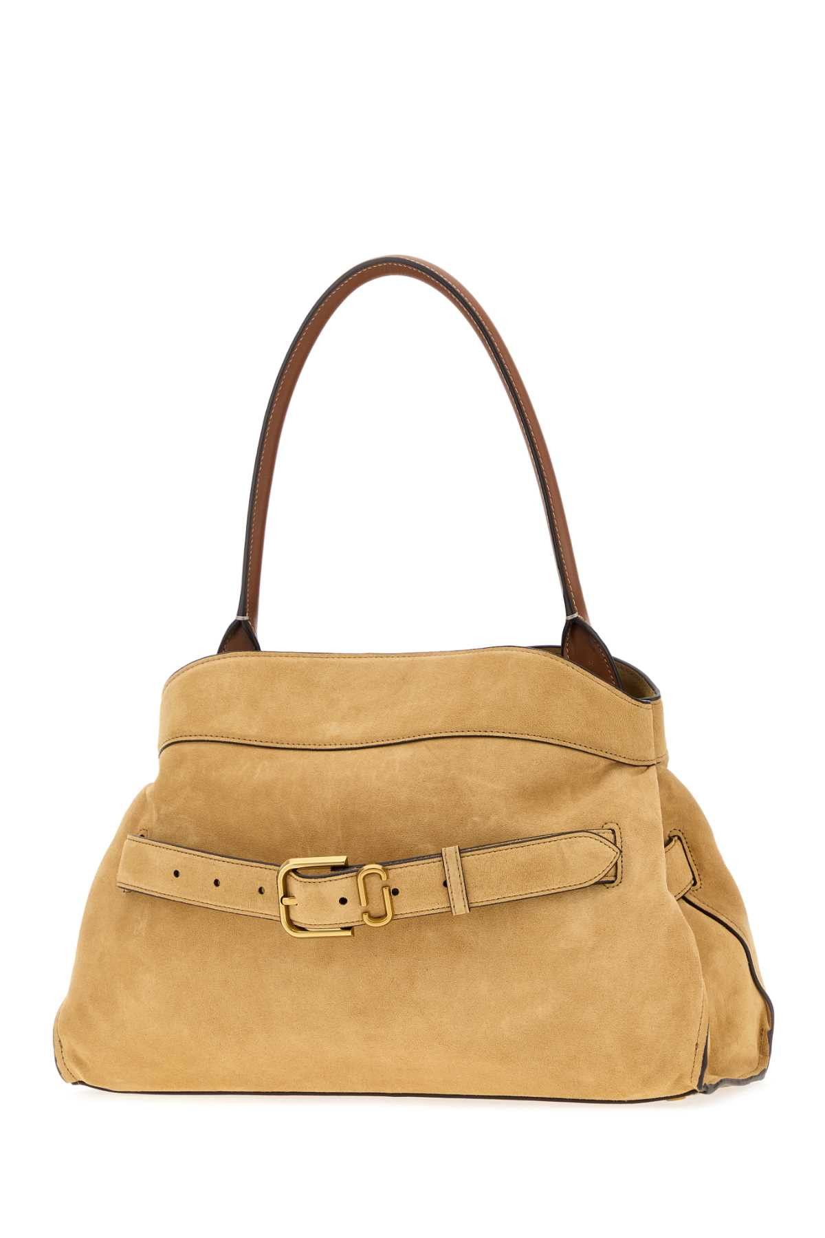 Marc Jacobs Beige Suede The Dakota Shoulder Bag Size ONE SIZE - 2 Thumbnail