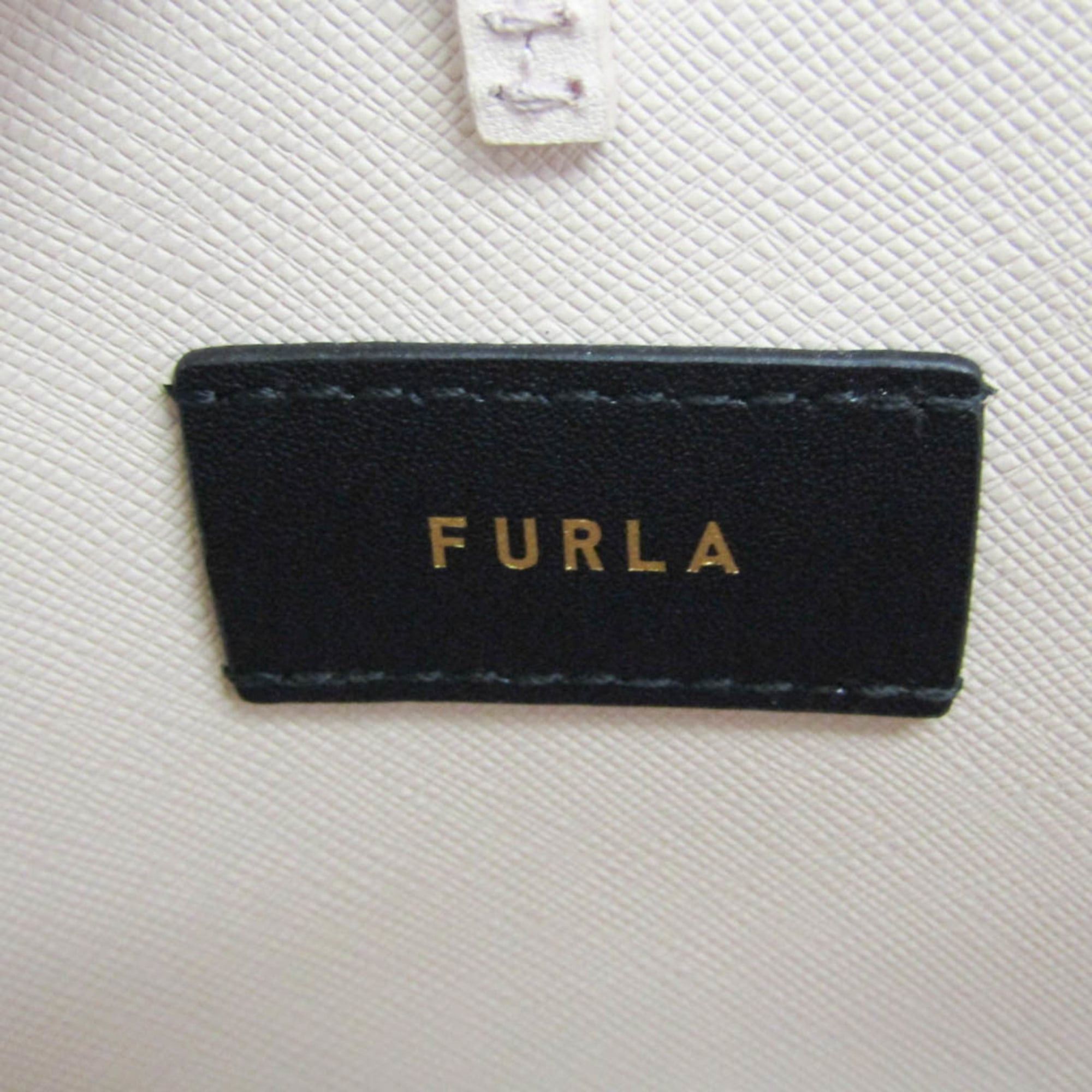 Furla Furla MIADIVA Women's Leather Shoulder Bag,Tote Bag Light Pink Size ONE SIZE - 16 Thumbnail