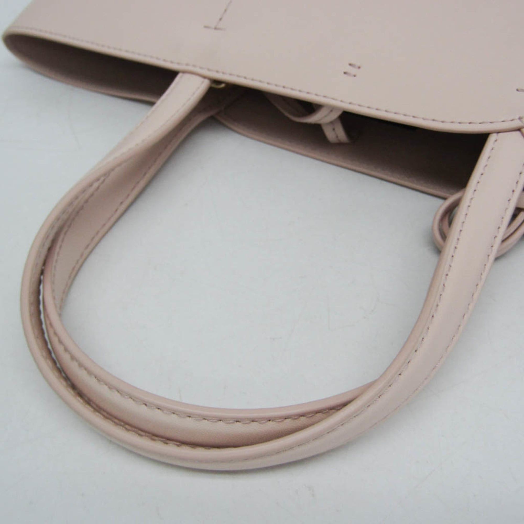 Furla Furla MIADIVA Women's Leather Shoulder Bag,Tote Bag Light Pink Size ONE SIZE - 12 Thumbnail