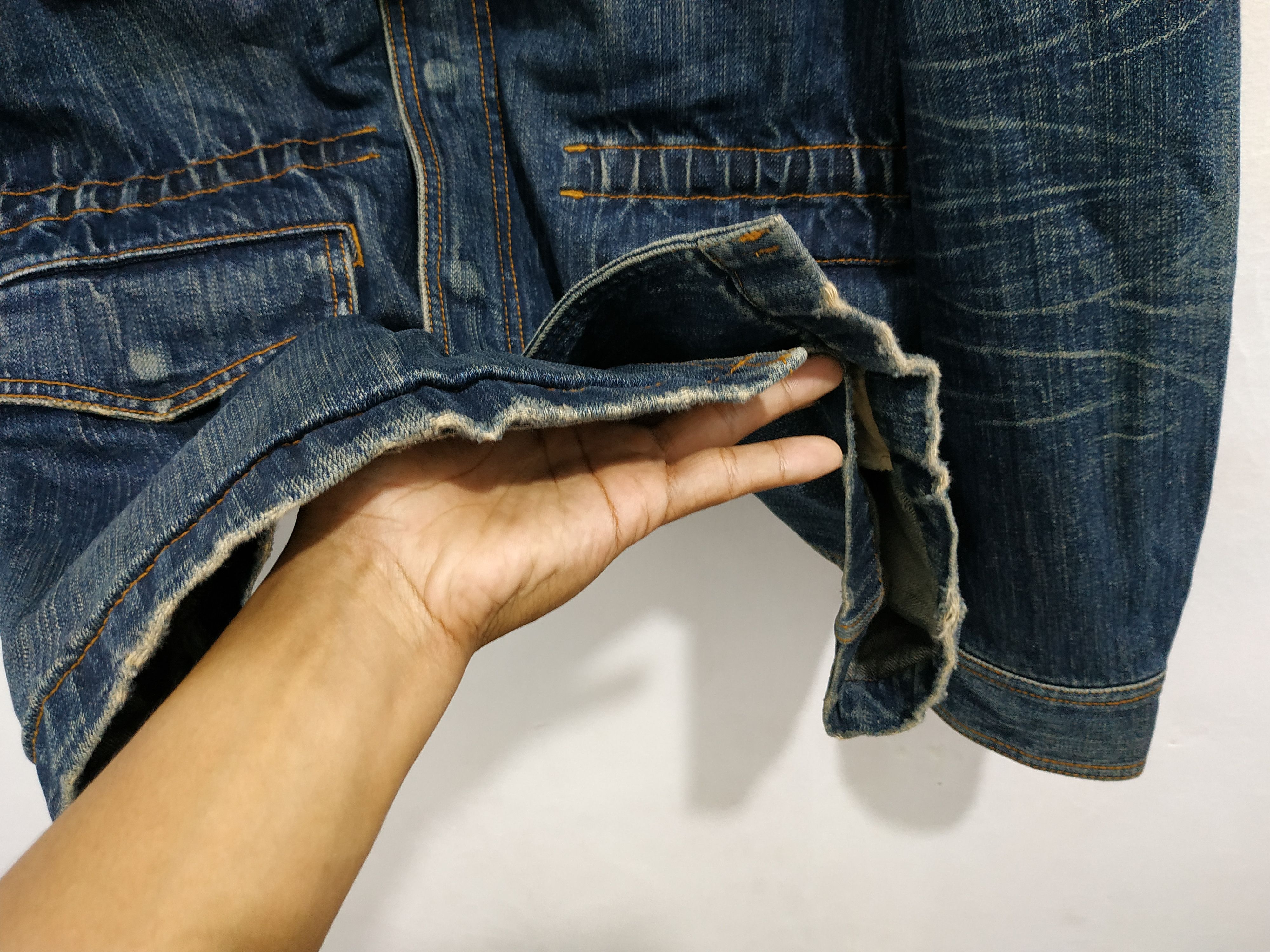 Le Grande Bleu (L.G.B.) MADE IN JAPAN RICO DENIM FIELD JACKET Size US M / EU 48-50 / 2 - 8 Thumbnail