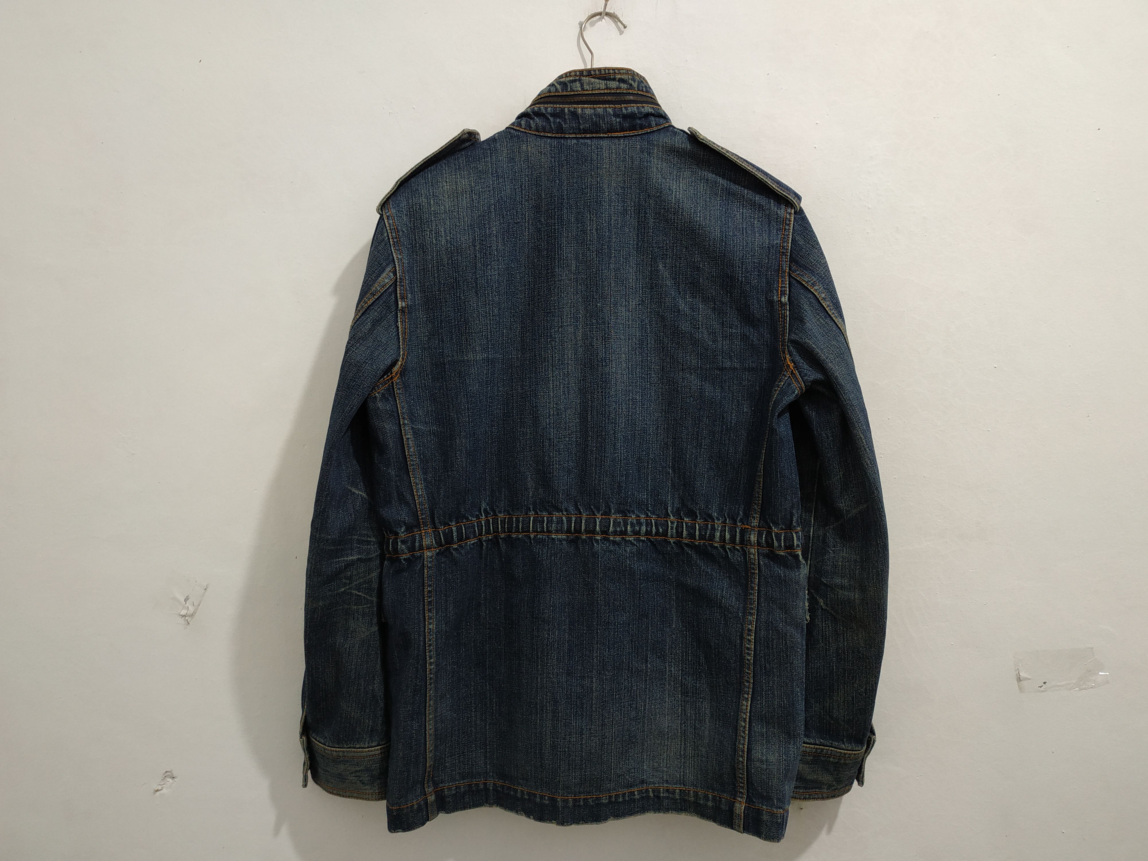 Le Grande Bleu (L.G.B.) MADE IN JAPAN RICO DENIM FIELD JACKET Size US M / EU 48-50 / 2 - 9 Thumbnail