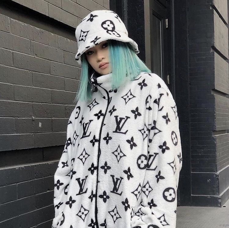 Louis Vuitton Vandy The Pink X Louis Vuitton LV Monogram Cozy Jacket |  Grailed