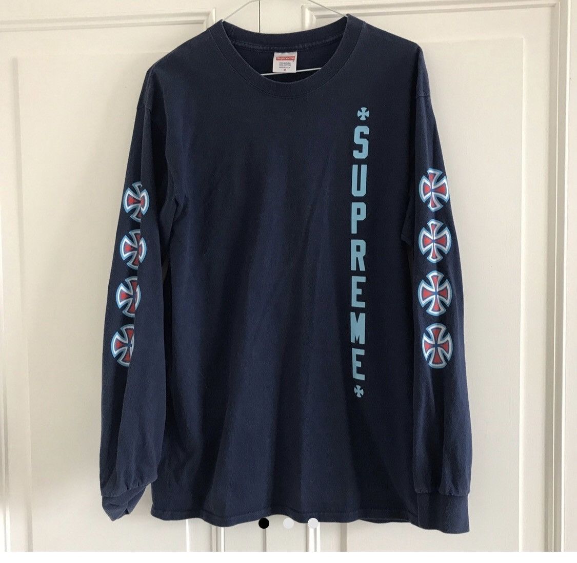 Supreme x sale independent long sleeve