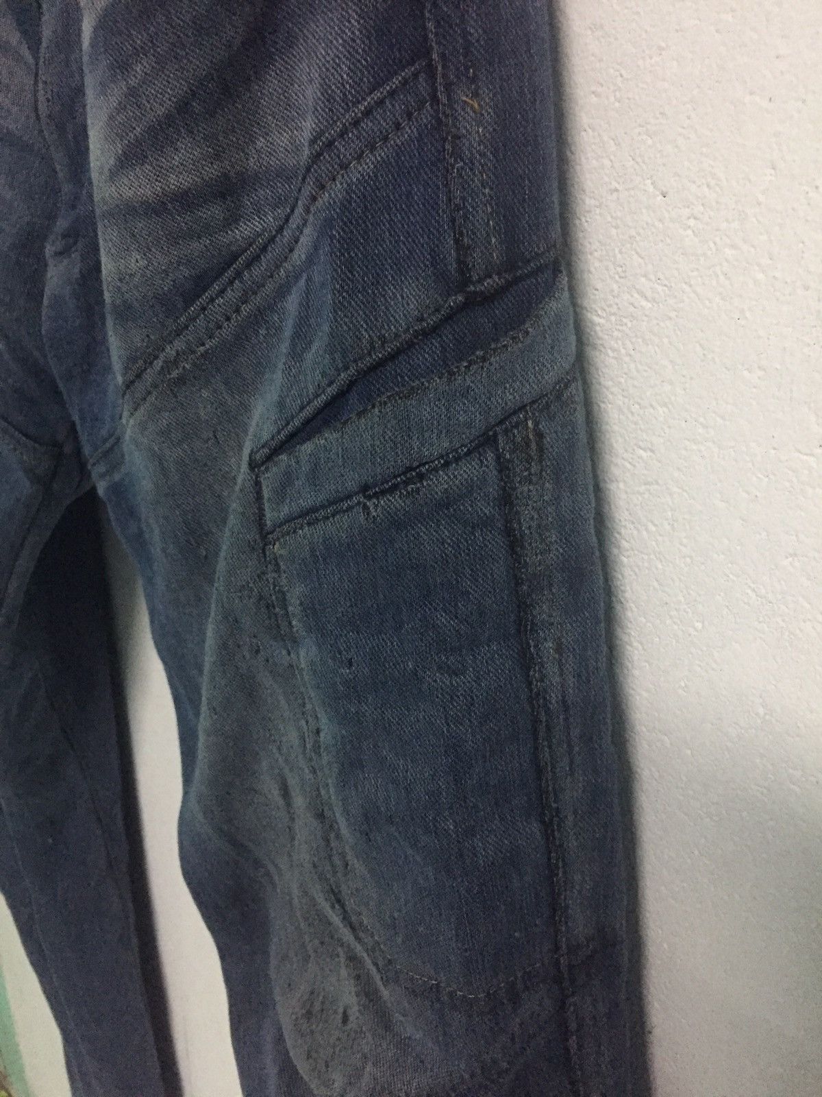 Japanese Brand Cargo Jean Pant Field Core Stretch Size US 31 - 8 Thumbnail