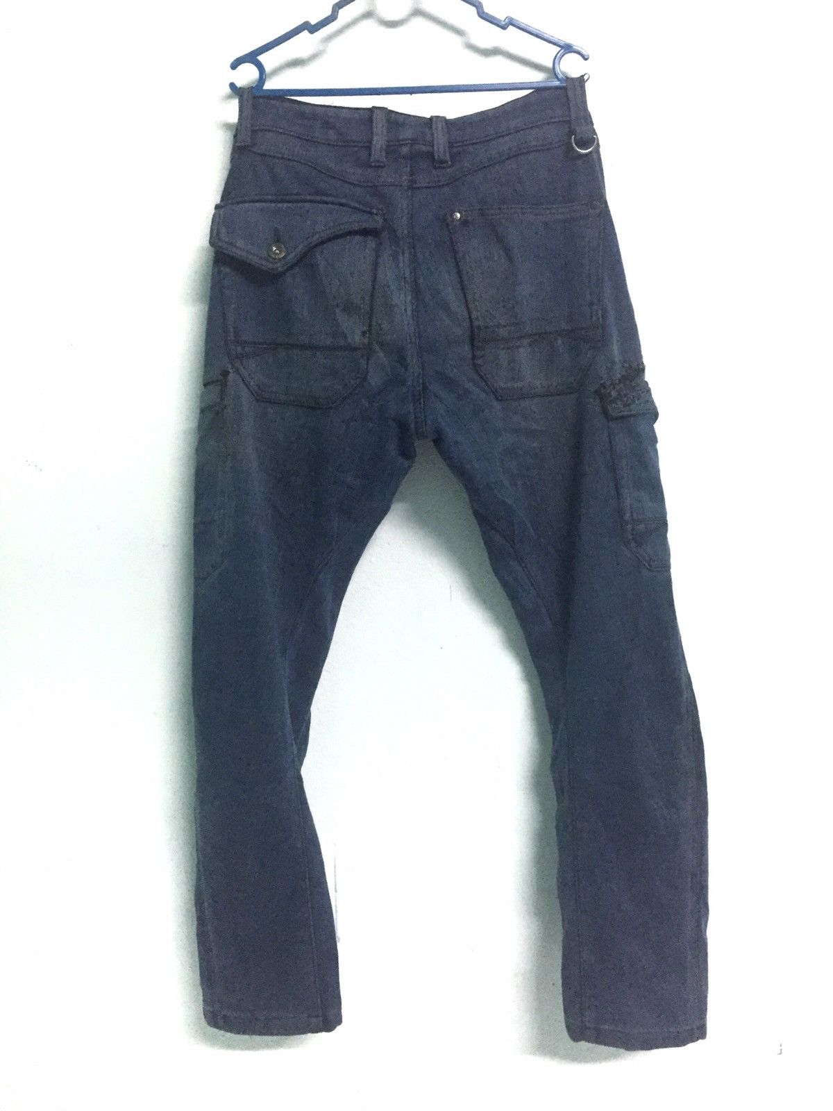 Japanese Brand Cargo Jean Pant Field Core Stretch Size US 31 - 2 Thumbnail
