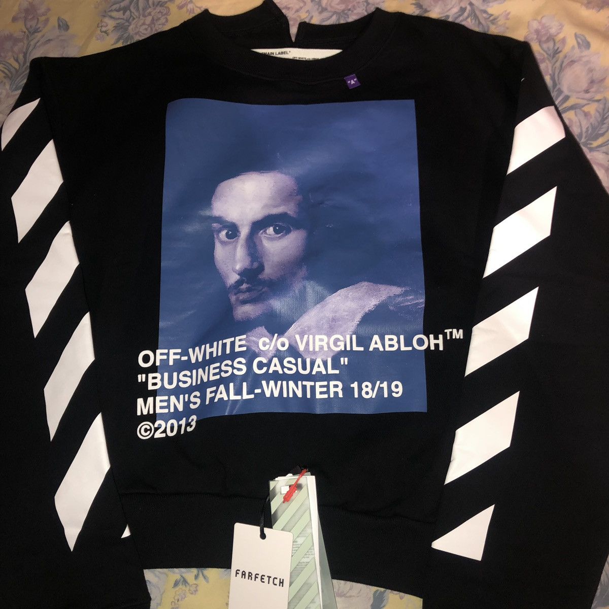 Off white bernini crewneck best sale