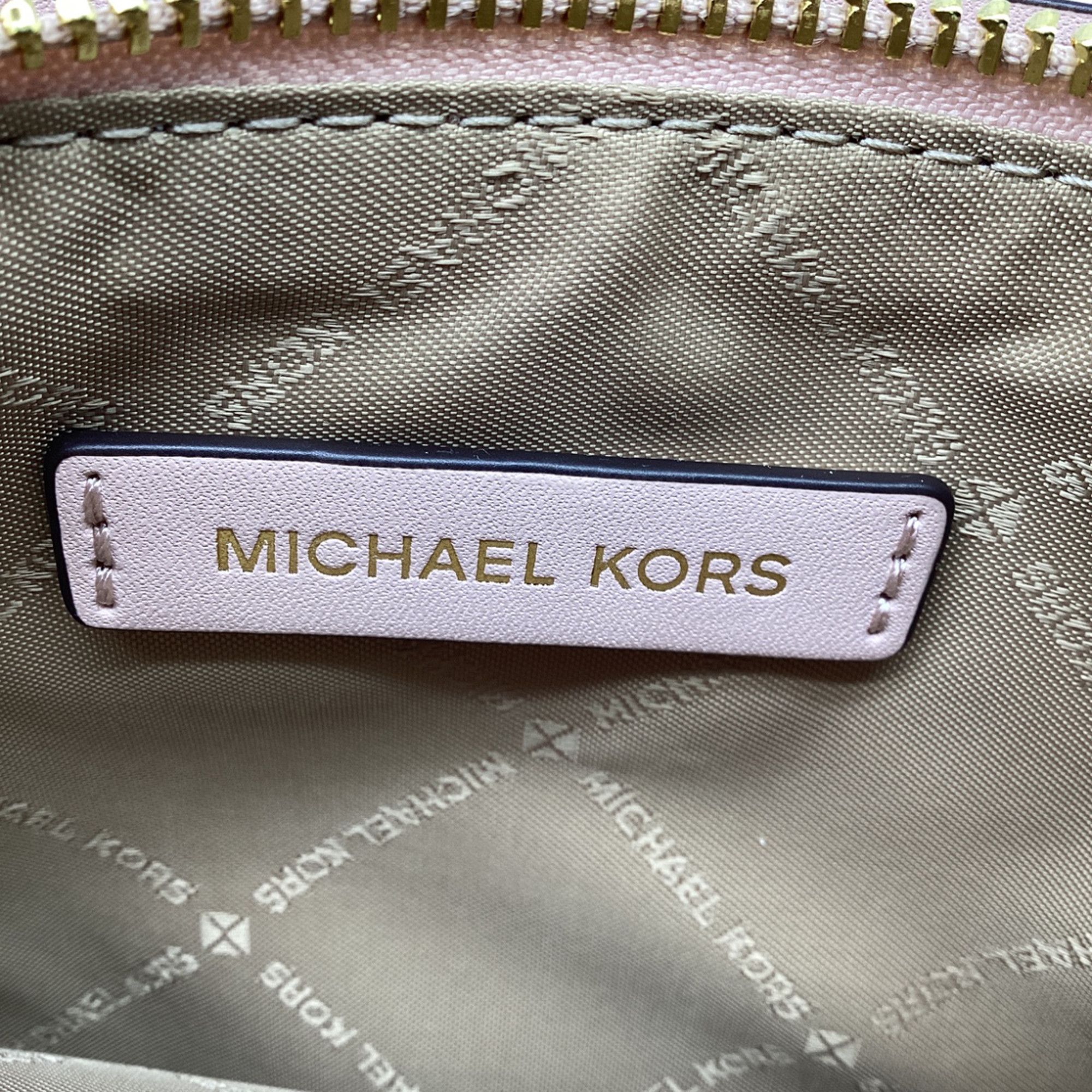 Michael Kors Michael Kors Mercer Medium Signature Logo Crossbody Bag in P Size ONE SIZE - 8 Thumbnail