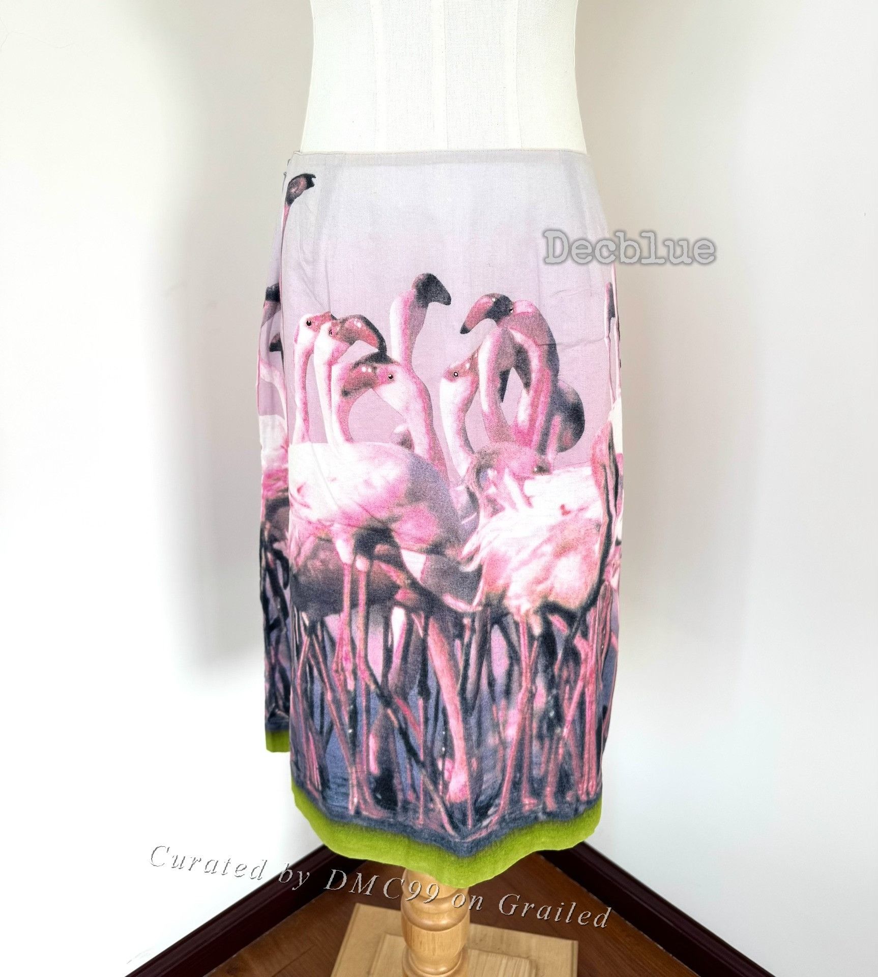 Paul Smith Flamingo Print Skirt, Women's (Size 38) — image 3 of 6
