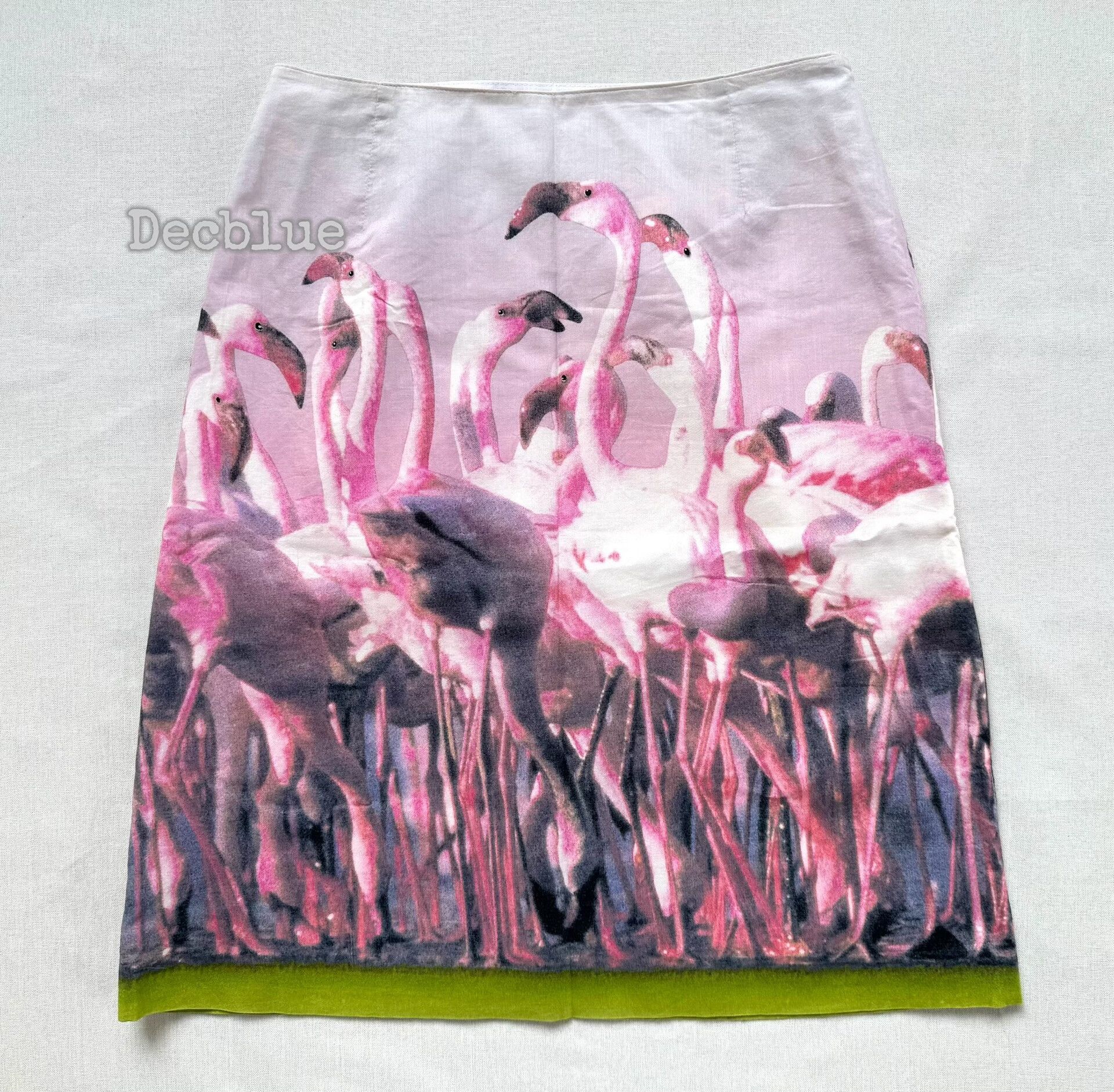 Paul Smith Flamingo Print Skirt, Women's (Size 38) — image 2 of 6