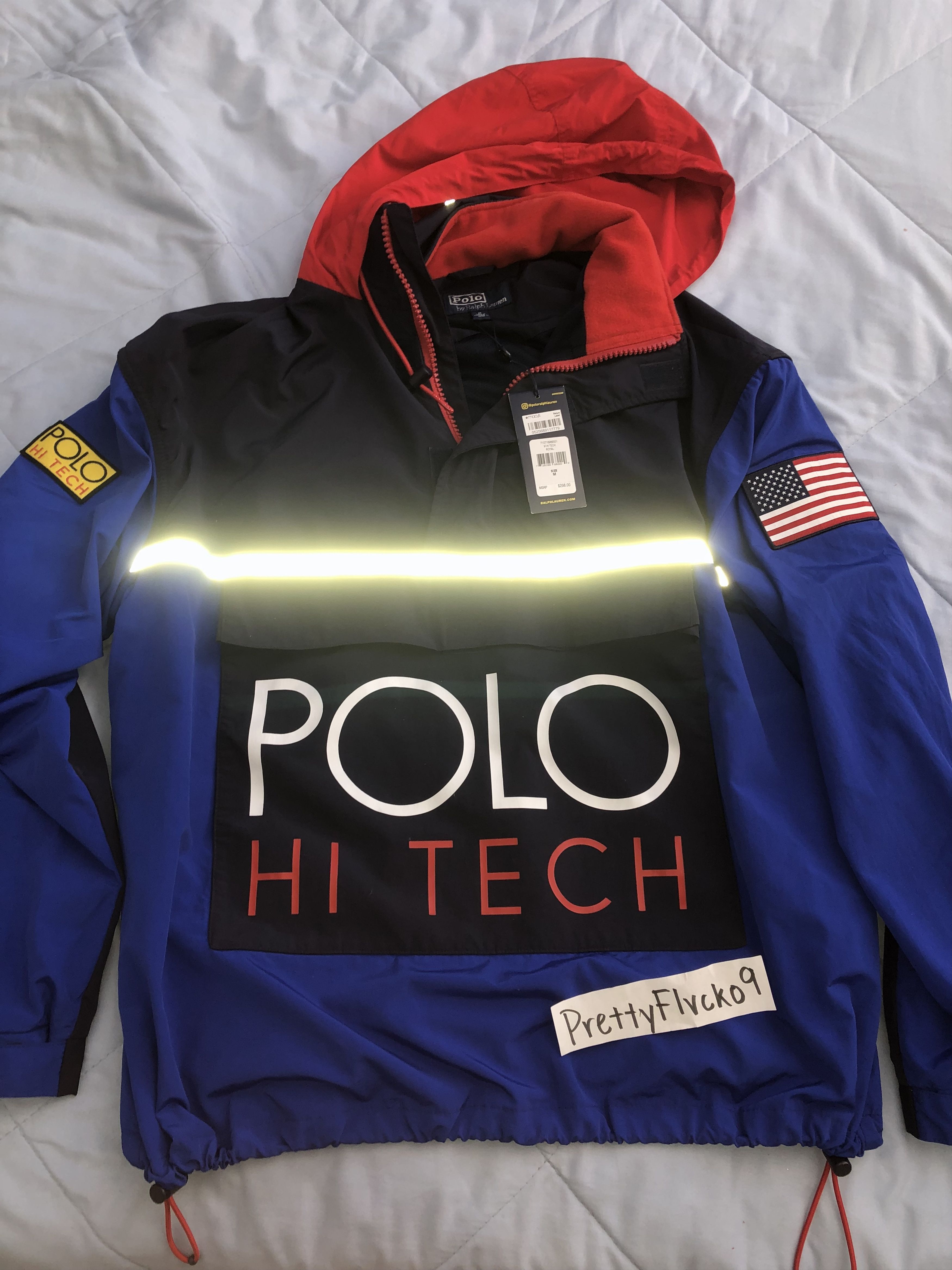 Polo hi tech pullover clearance jacket