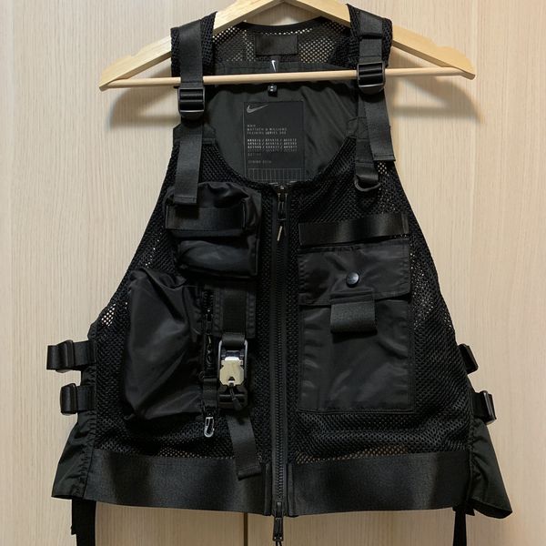 Nike Nike X MMW Beryllium Utility Vest Black ALYX ACG | Grailed