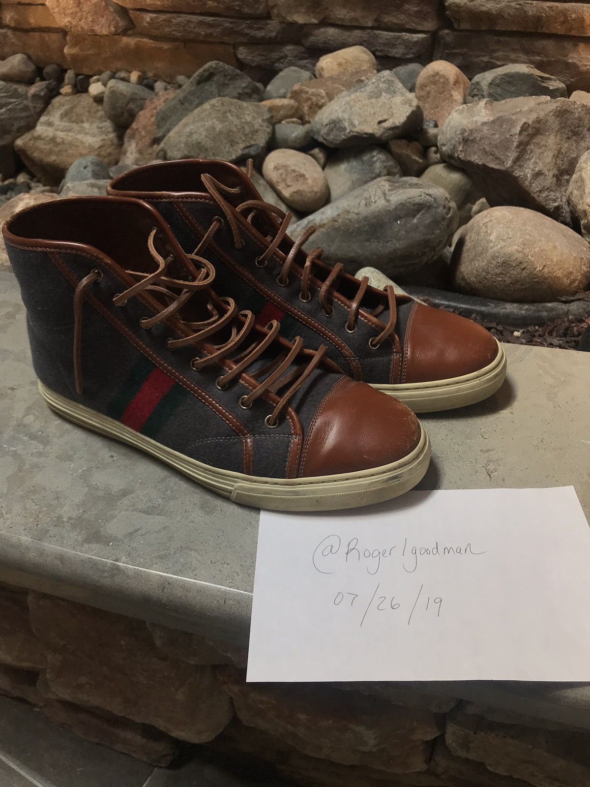 ゆ୨୧ Buy Gucci California High Top 'Brown' - 295383 FCIT0 9795 | GOAT