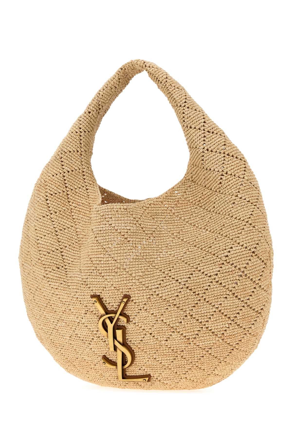 Saint Laurent Paris Raffia Icare Shopping Bag Size ONE SIZE - 2 Thumbnail