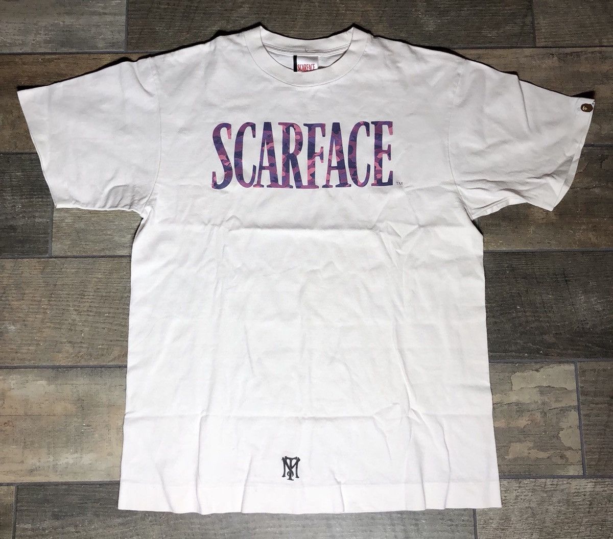 Bape Movie Bape Scarface The World Is Yours Tee Grailed