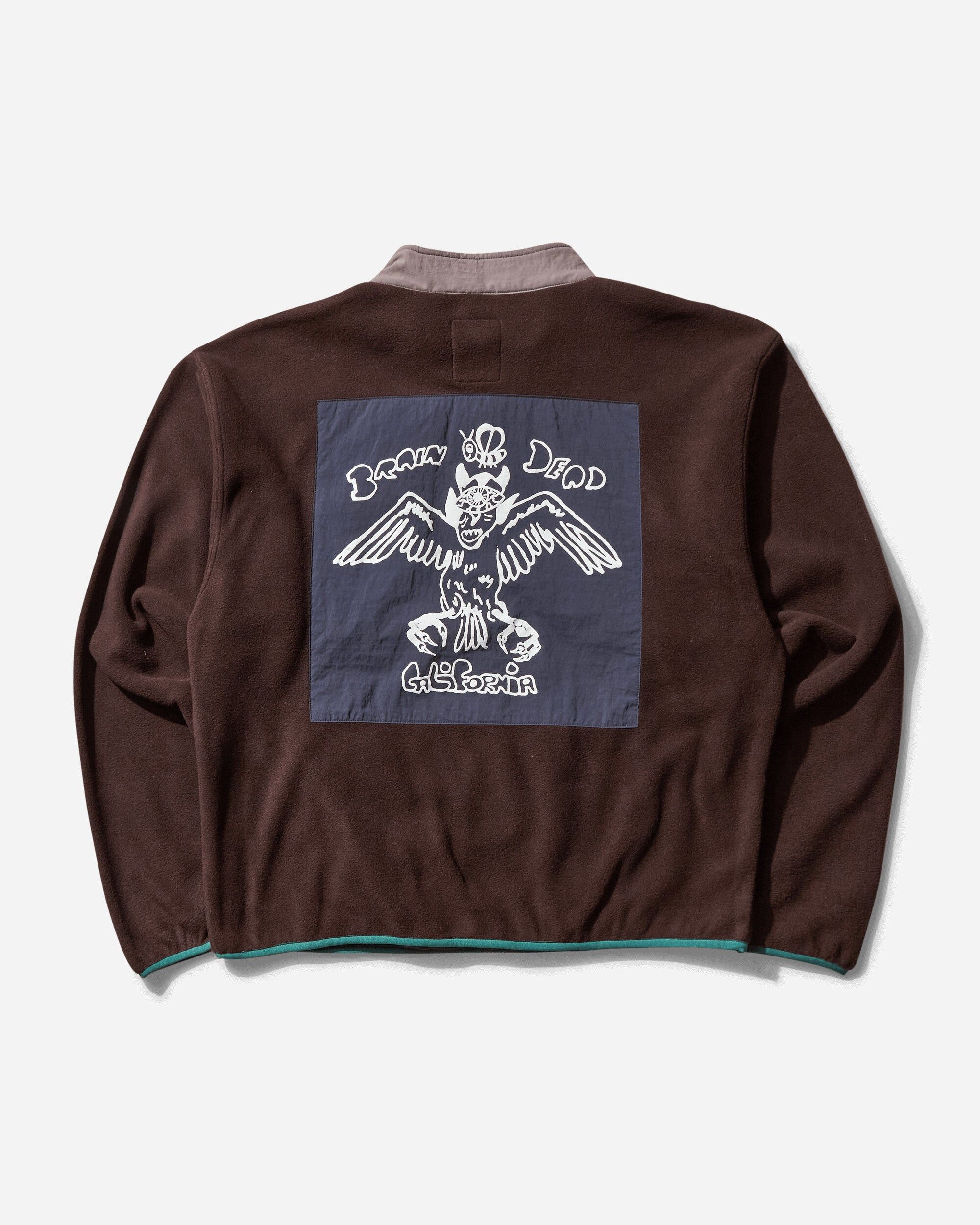 Brain Dead Men's Equipment Fleece Pullover Brown, Men's (Size Xxl) — image 2 of 4