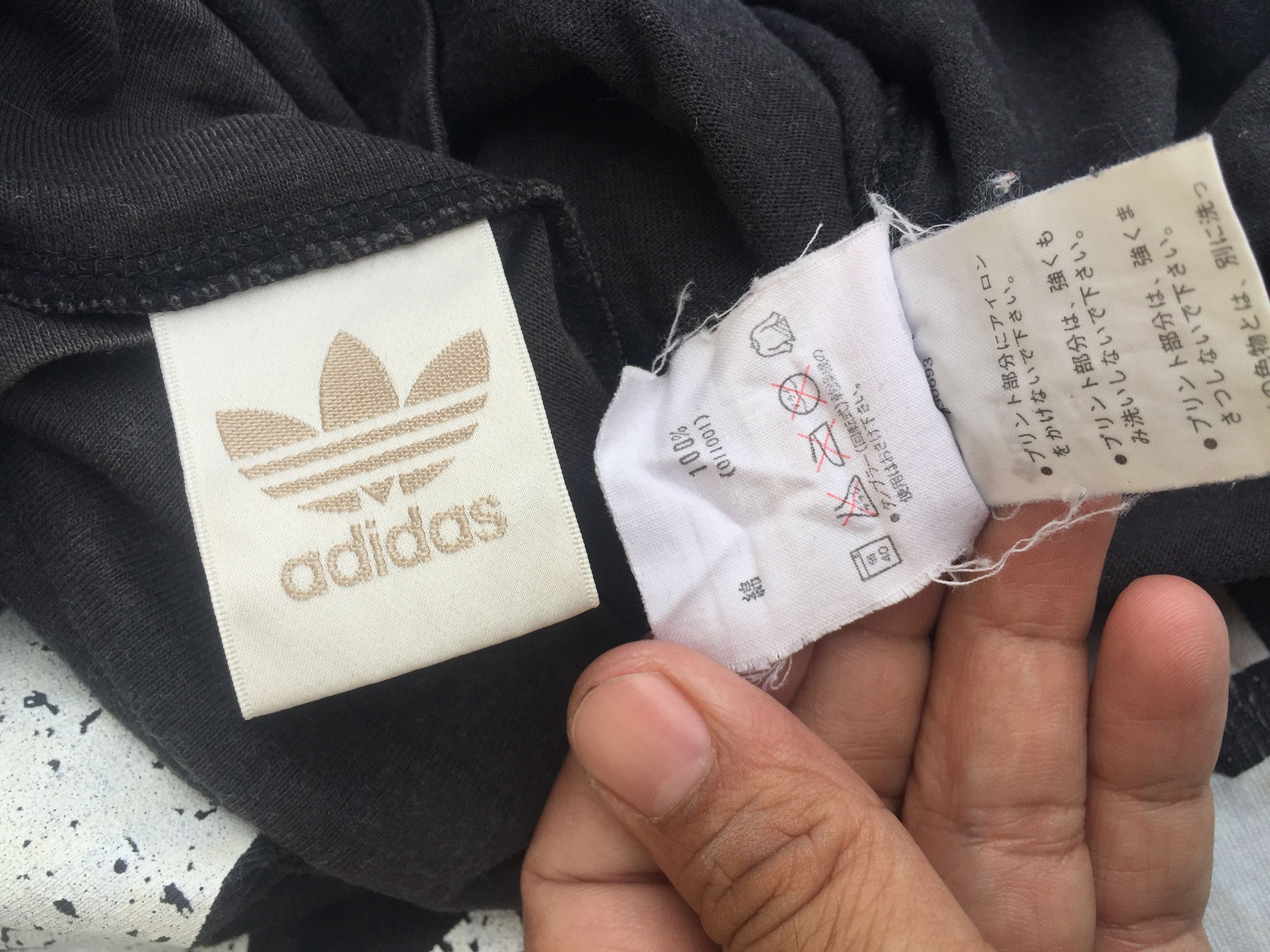 Adidas Vintage ADIDAS Big Logo Long Sleeve Shirt Size US L / EU 52-54 / 3 - 13 Thumbnail