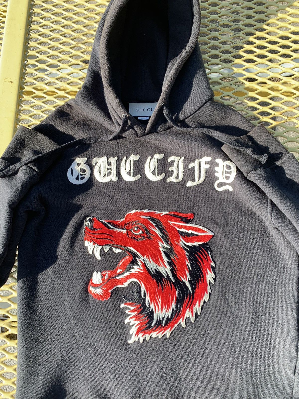 Gucci Gucci Guccify Wolf Hoodie US ONLY Grailed