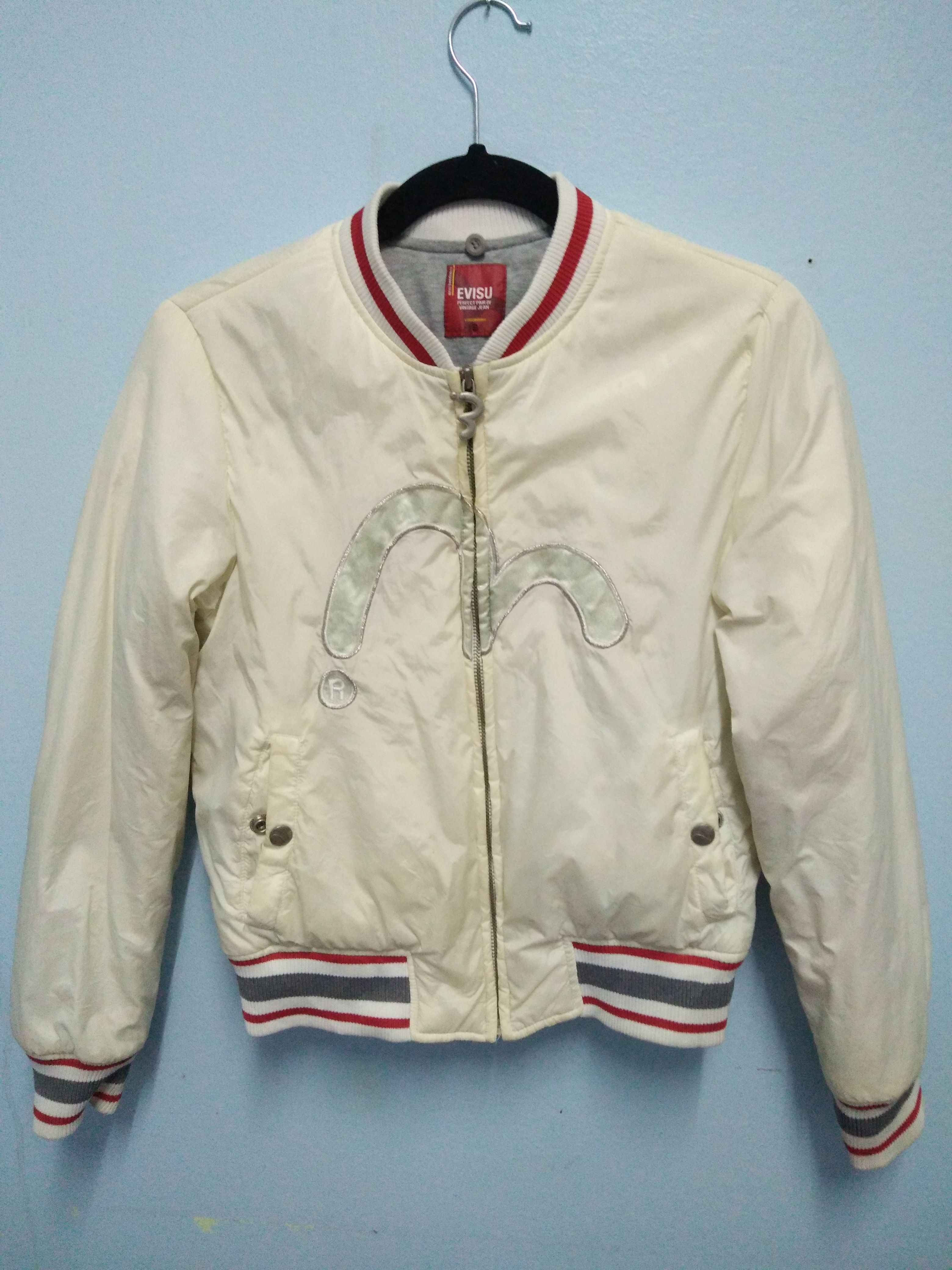 Evisu !!NEED GONE TODAY BEFORE DELETE!! Evisu Bomber Jacket Small Size Size US S / EU 44-46 / 1 - 1 Preview
