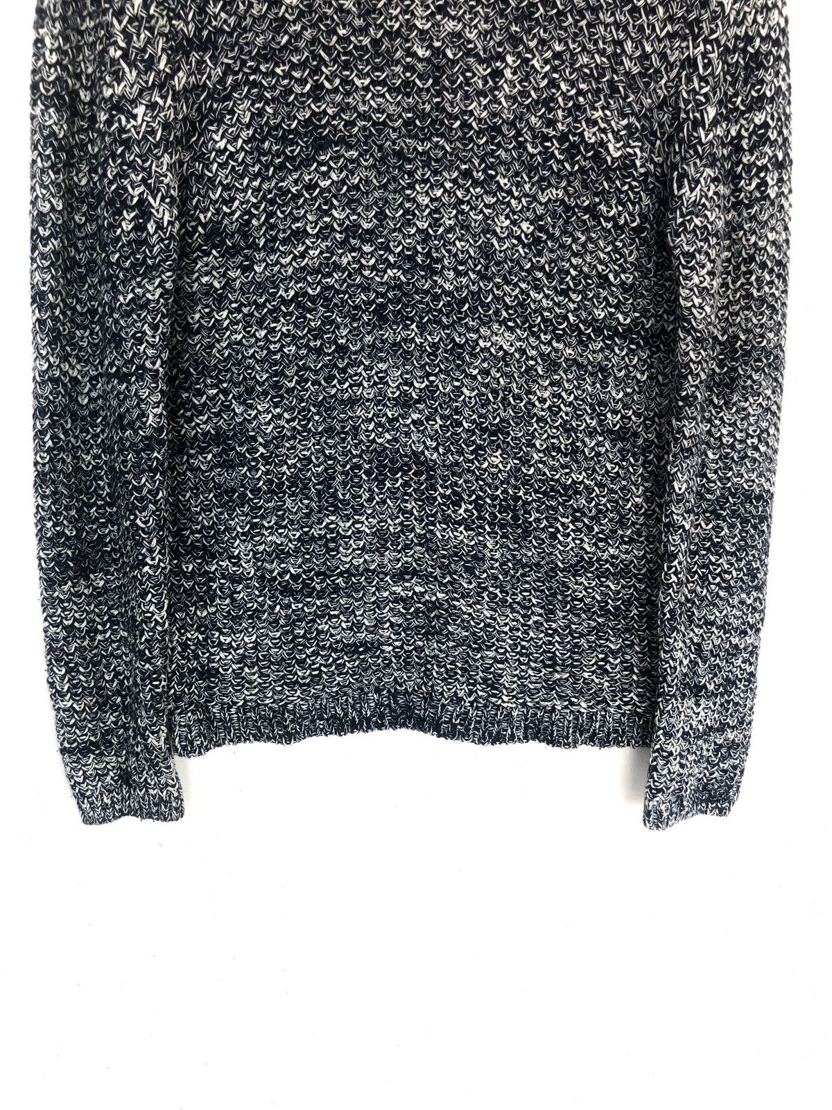 Nudie Jeans Nudie Jeans Dag Two Tones Grey Cable Knitwear Size US M / EU 48-50 / 2 - 5 Thumbnail
