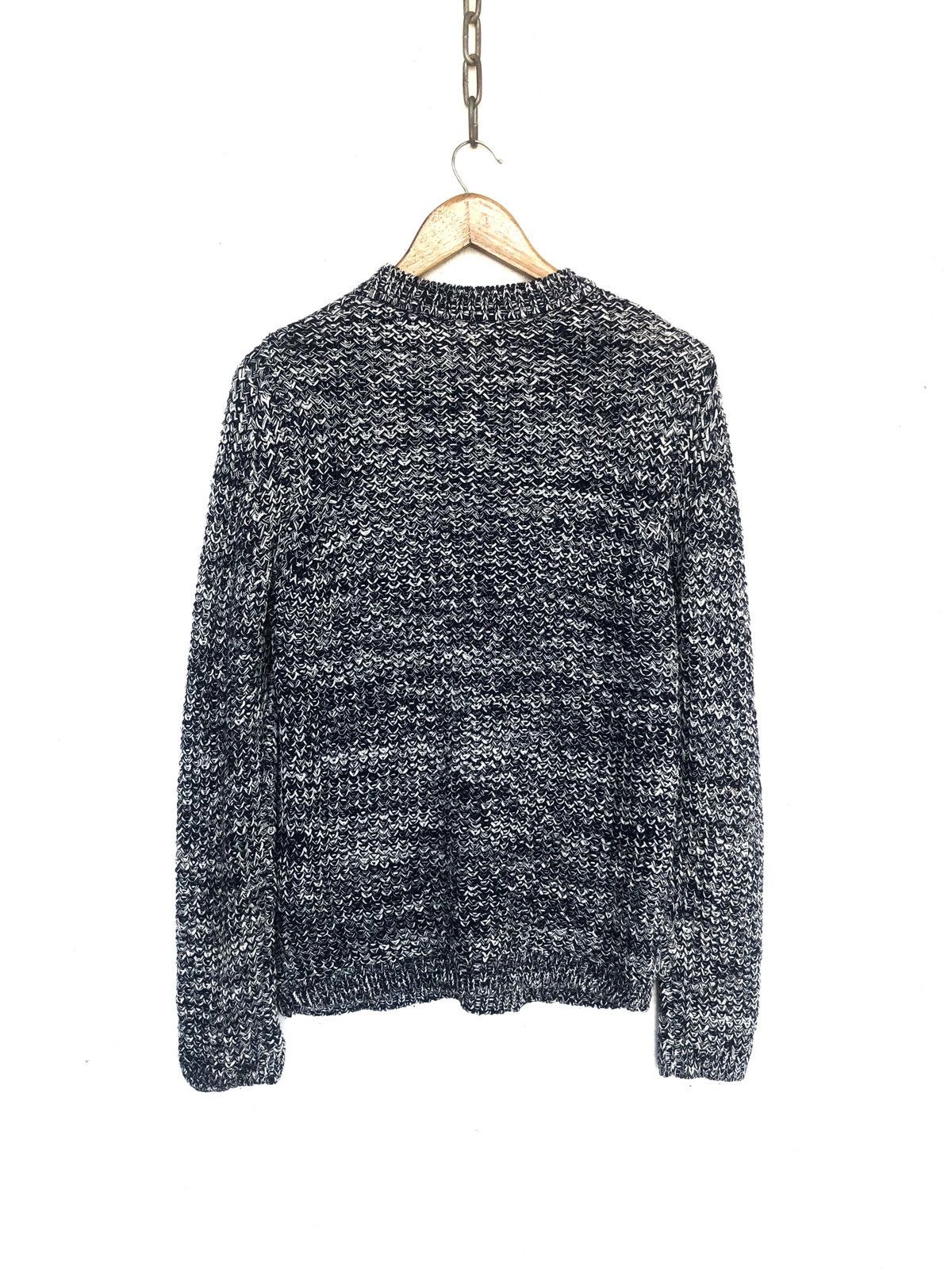 Nudie Jeans Nudie Jeans Dag Two Tones Grey Cable Knitwear Size US M / EU 48-50 / 2 - 4 Thumbnail